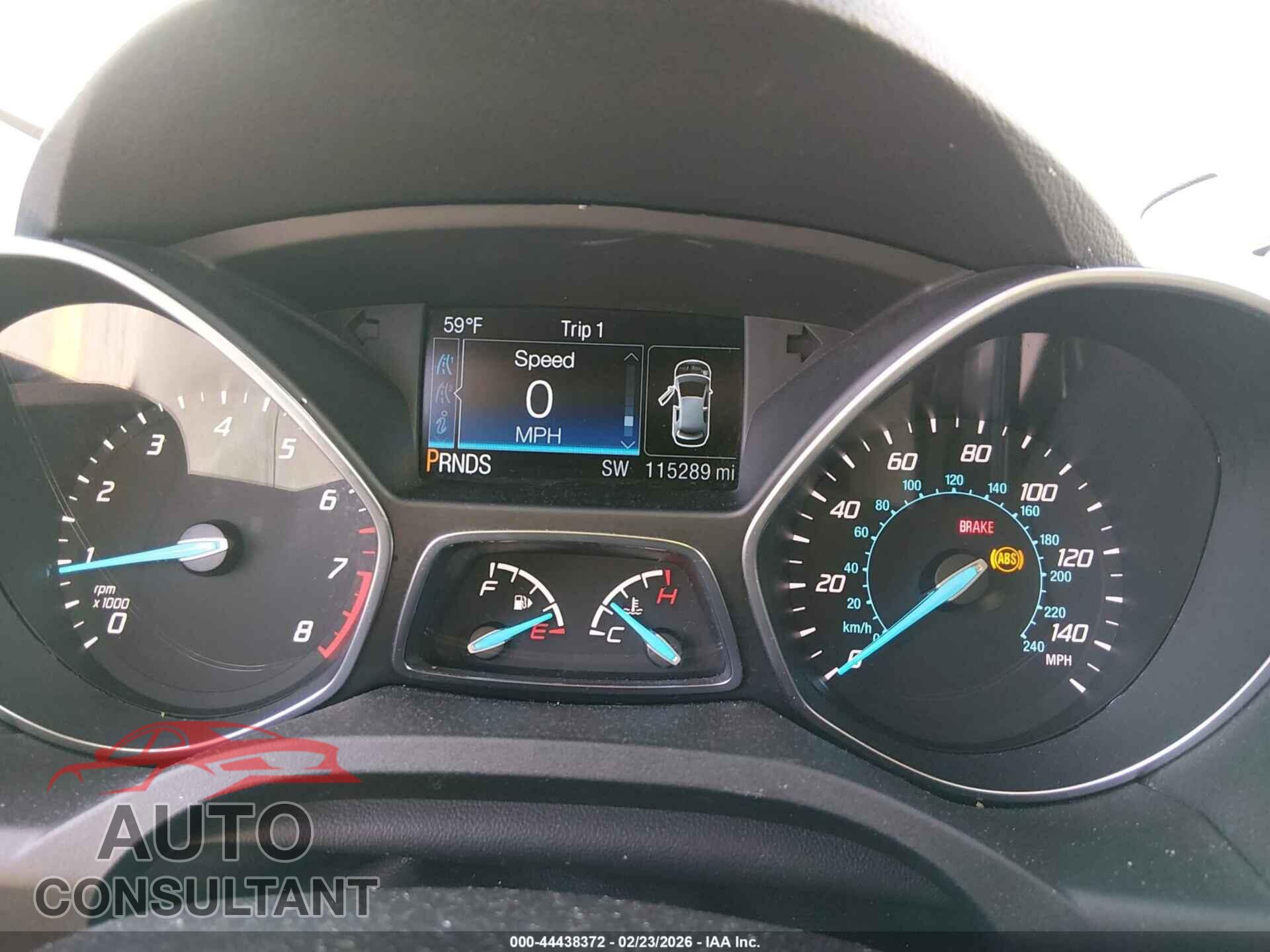 FORD ESCAPE 2015 - 1FMCU9J98FUB61664