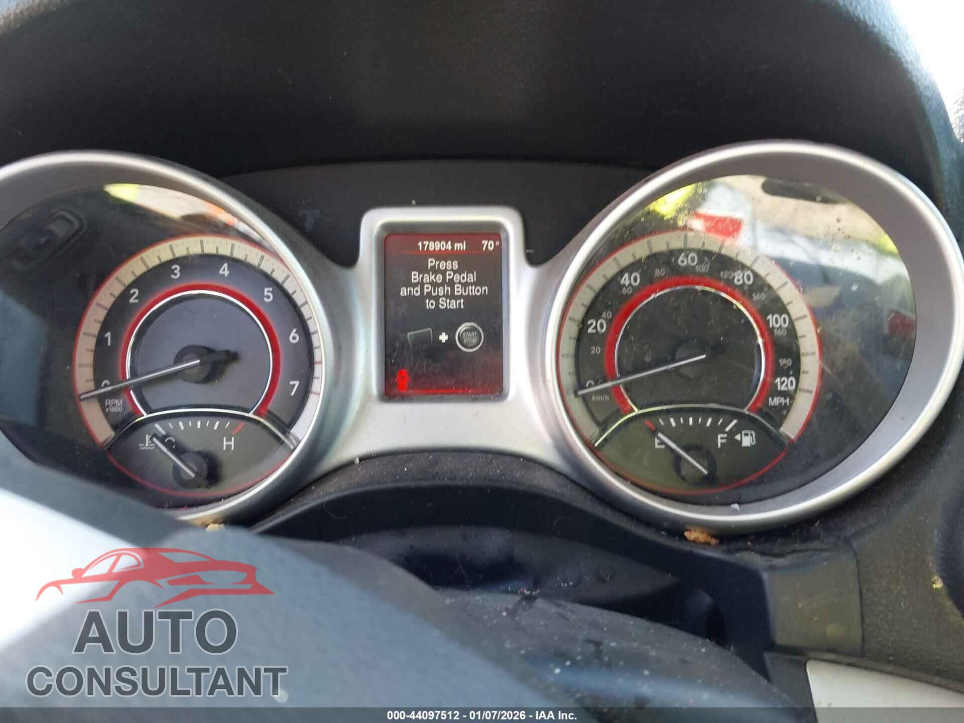 DODGE JOURNEY 2014 - 3C4PDCAB8ET314994
