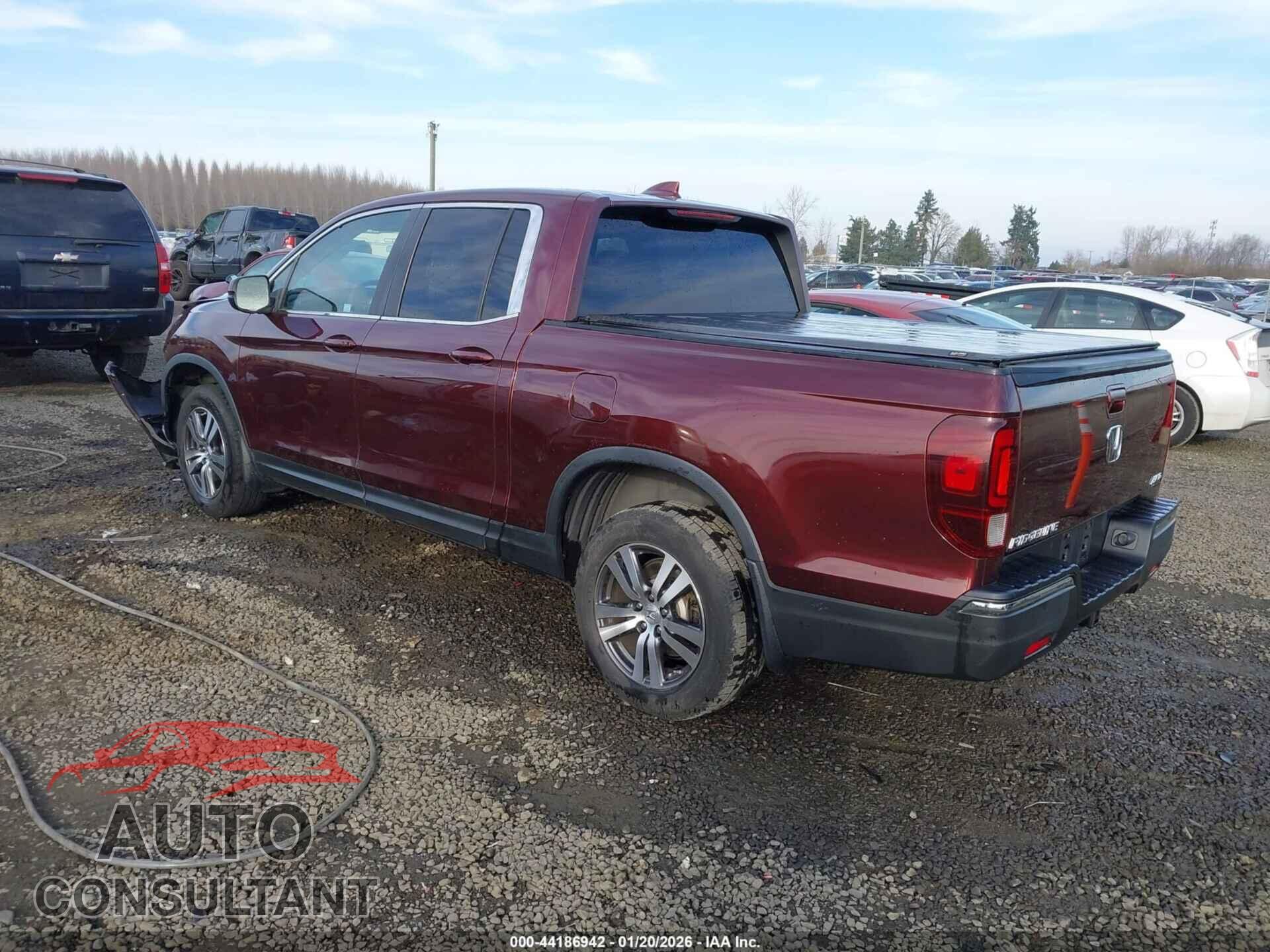 HONDA RIDGELINE 2017 - 5FPYK3F46HB021383