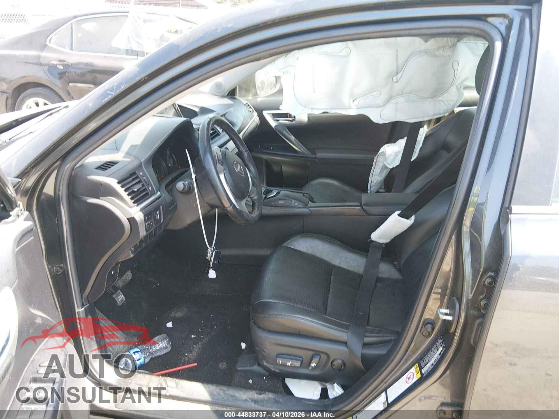 LEXUS CT 200H 2011 - JTHKD5BH4B2043632