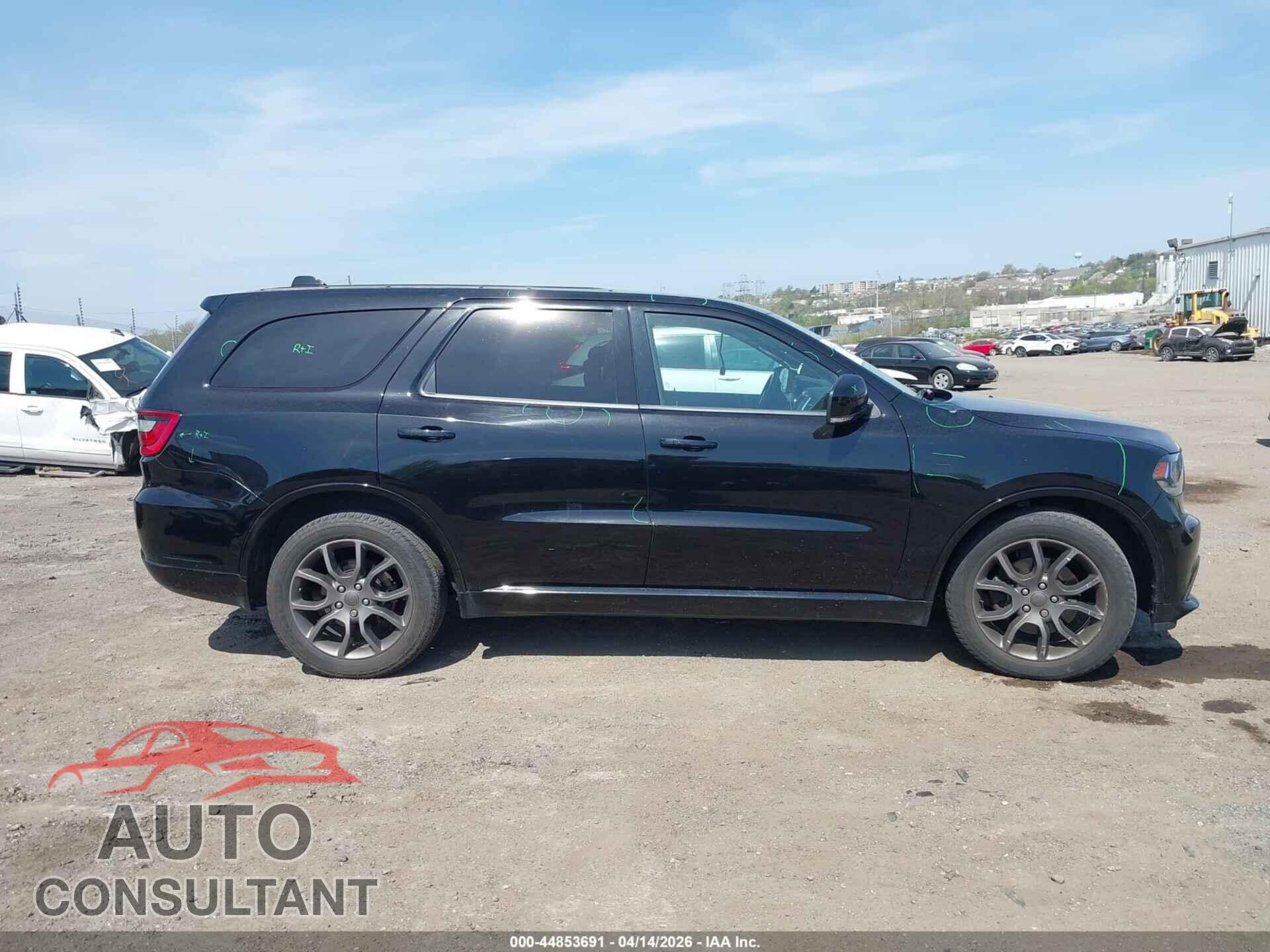 DODGE DURANGO 2017 - 1C4SDJCT3HC681337