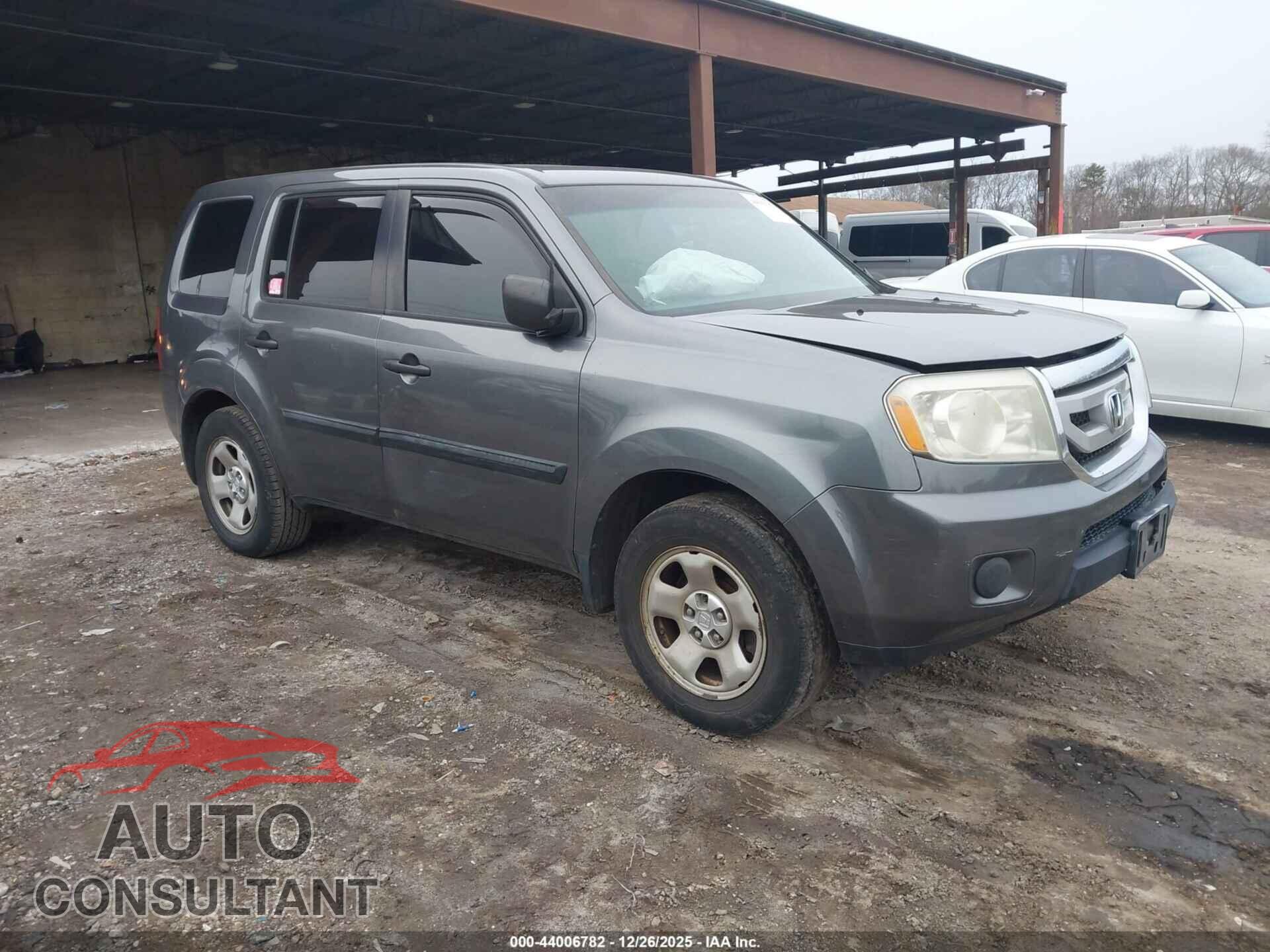 HONDA PILOT 2011 - 5FNYF4H25BB088904
