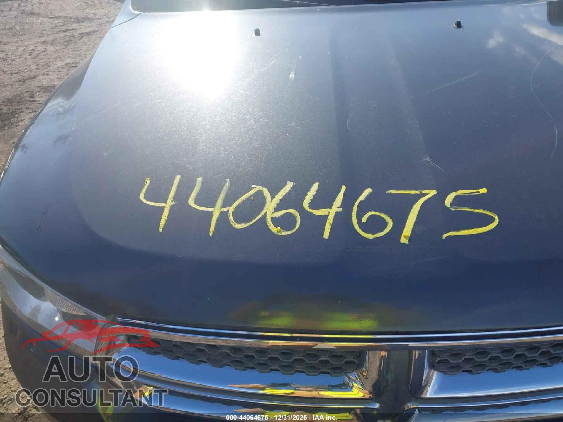 DODGE DURANGO 2011 - 1D4SD4GT3BC648232