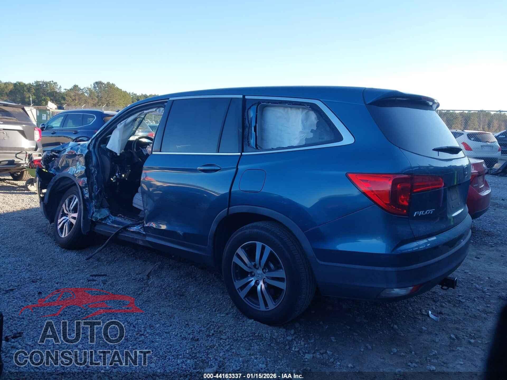 HONDA PILOT 2017 - 5FNYF5H30HB012501