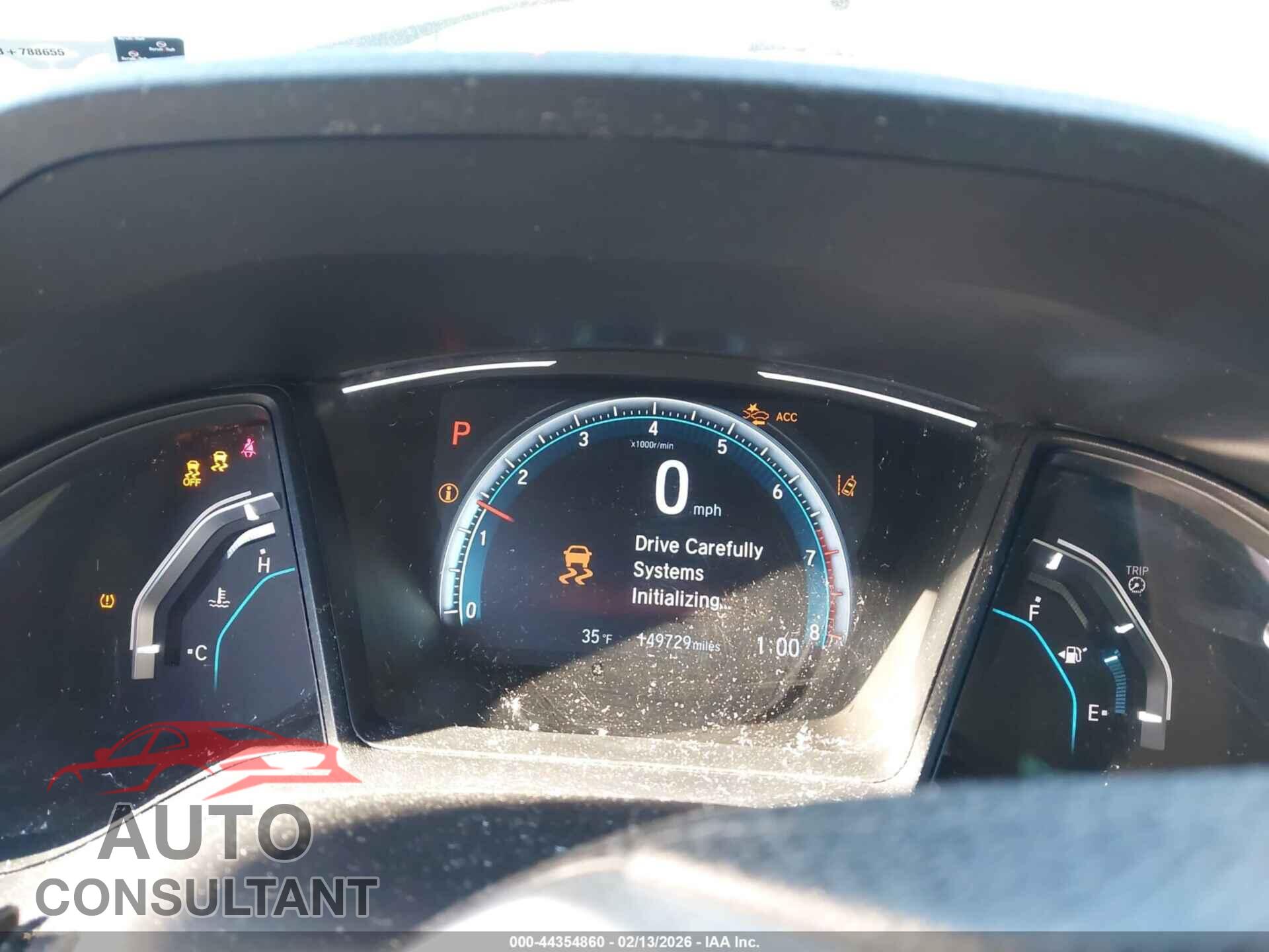 HONDA CIVIC 2019 - 2HGFC2F64KH540346