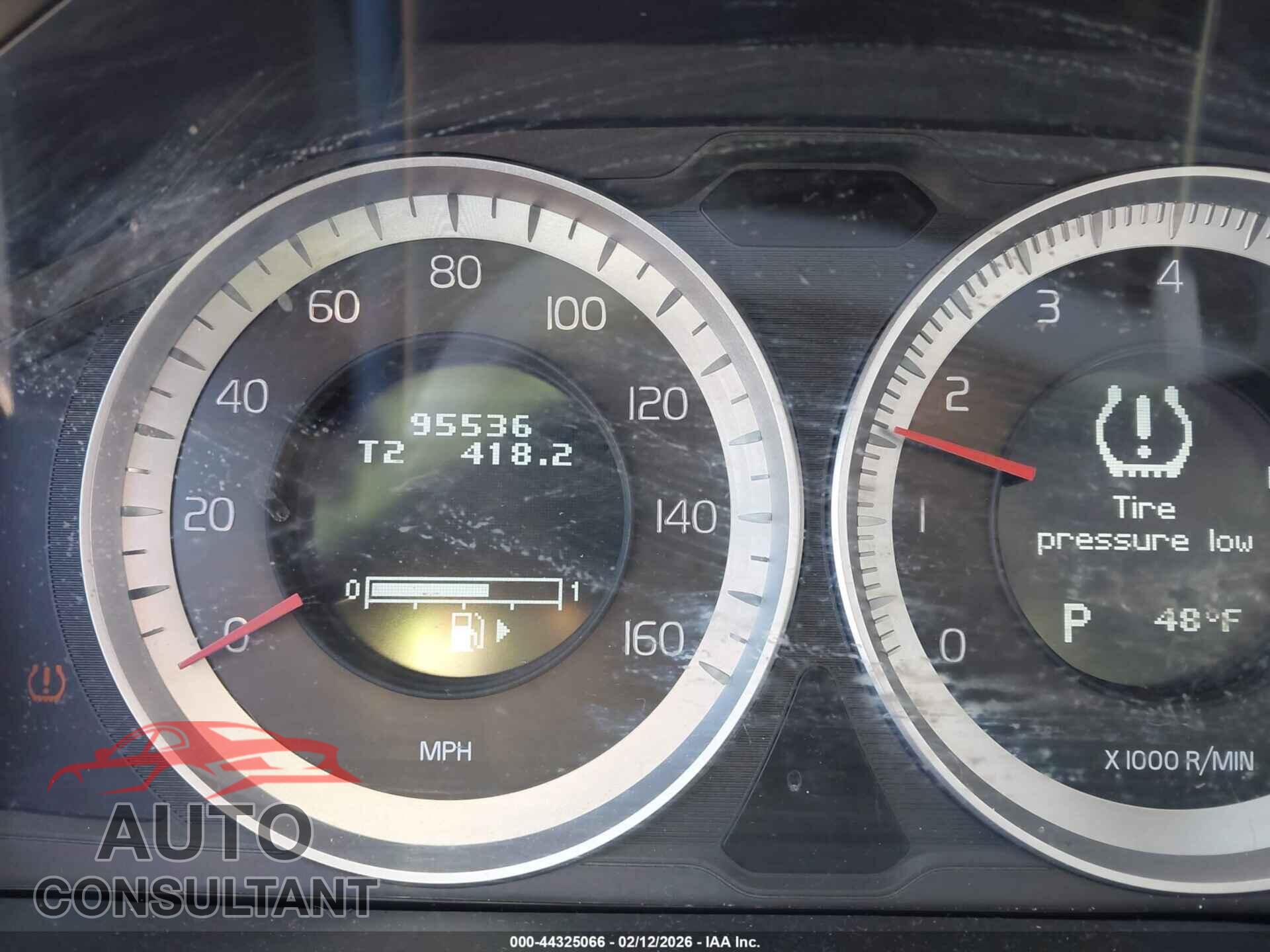 VOLVO S60 2012 - YV1902FH2C2026098