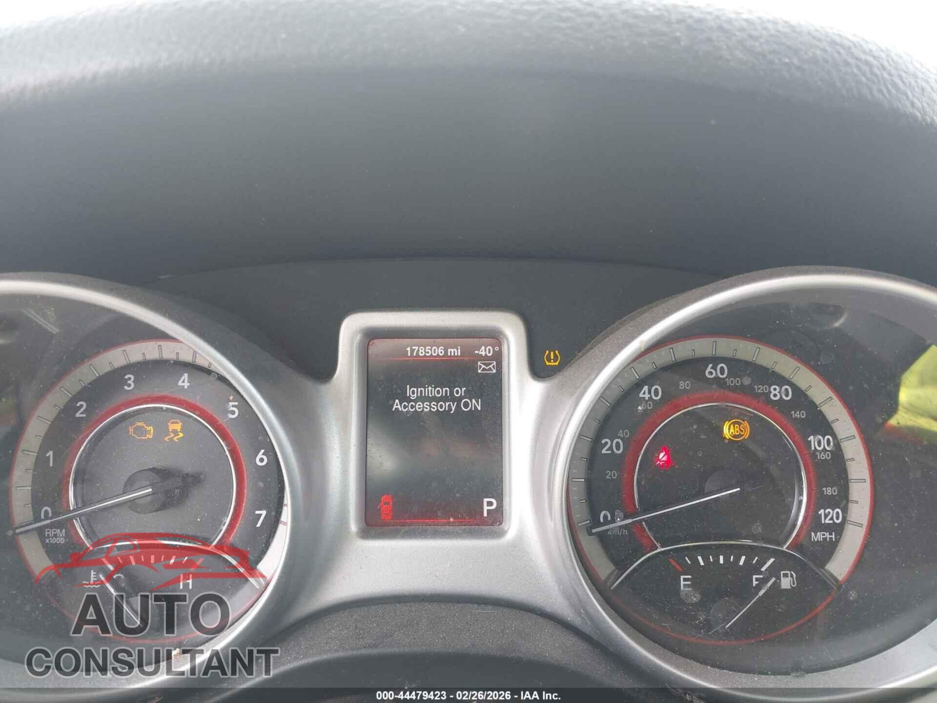 DODGE JOURNEY 2014 - 3C4PDCAB2ET136614