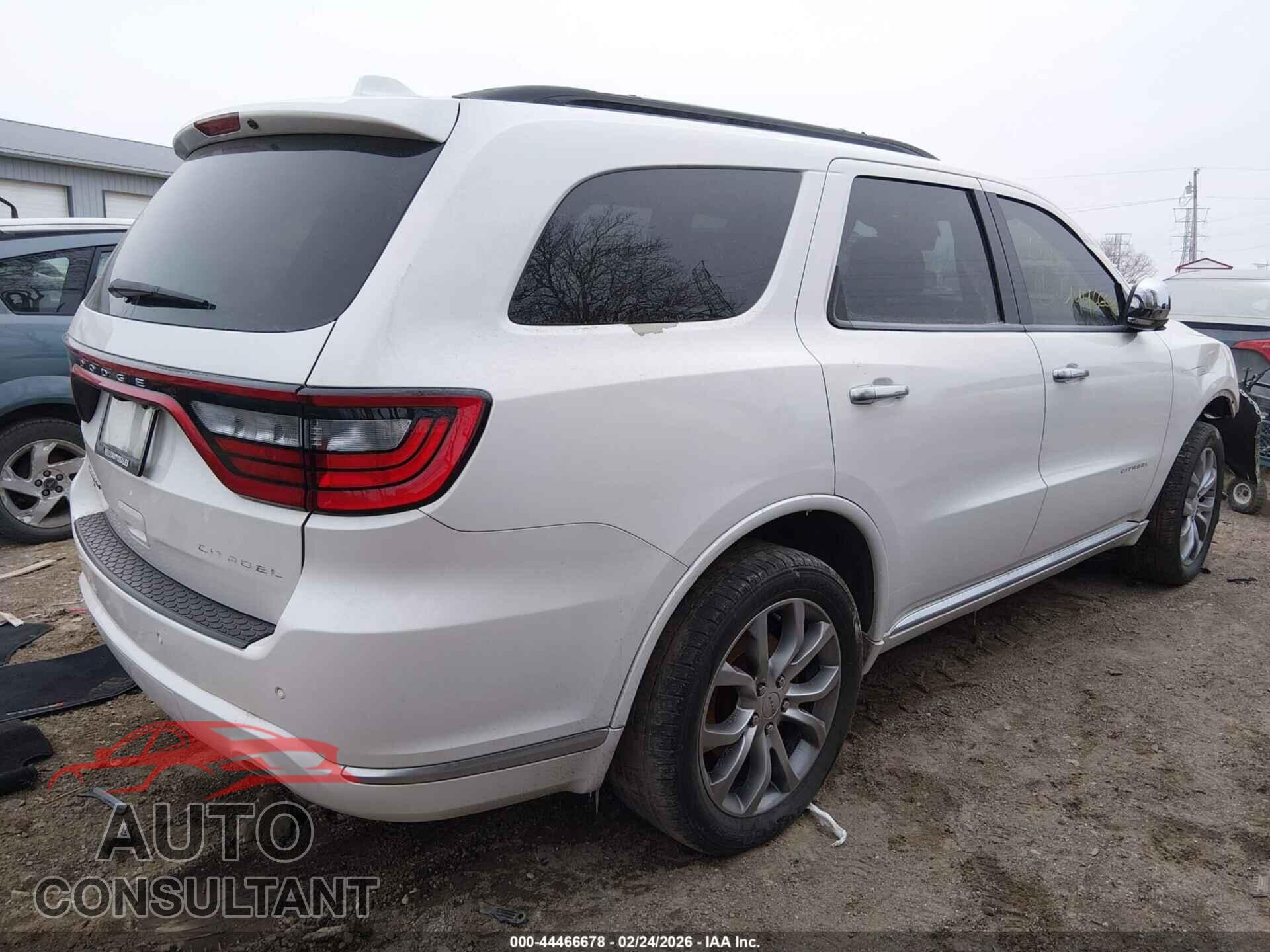 DODGE DURANGO 2017 - 1C4SDJET8HC752464