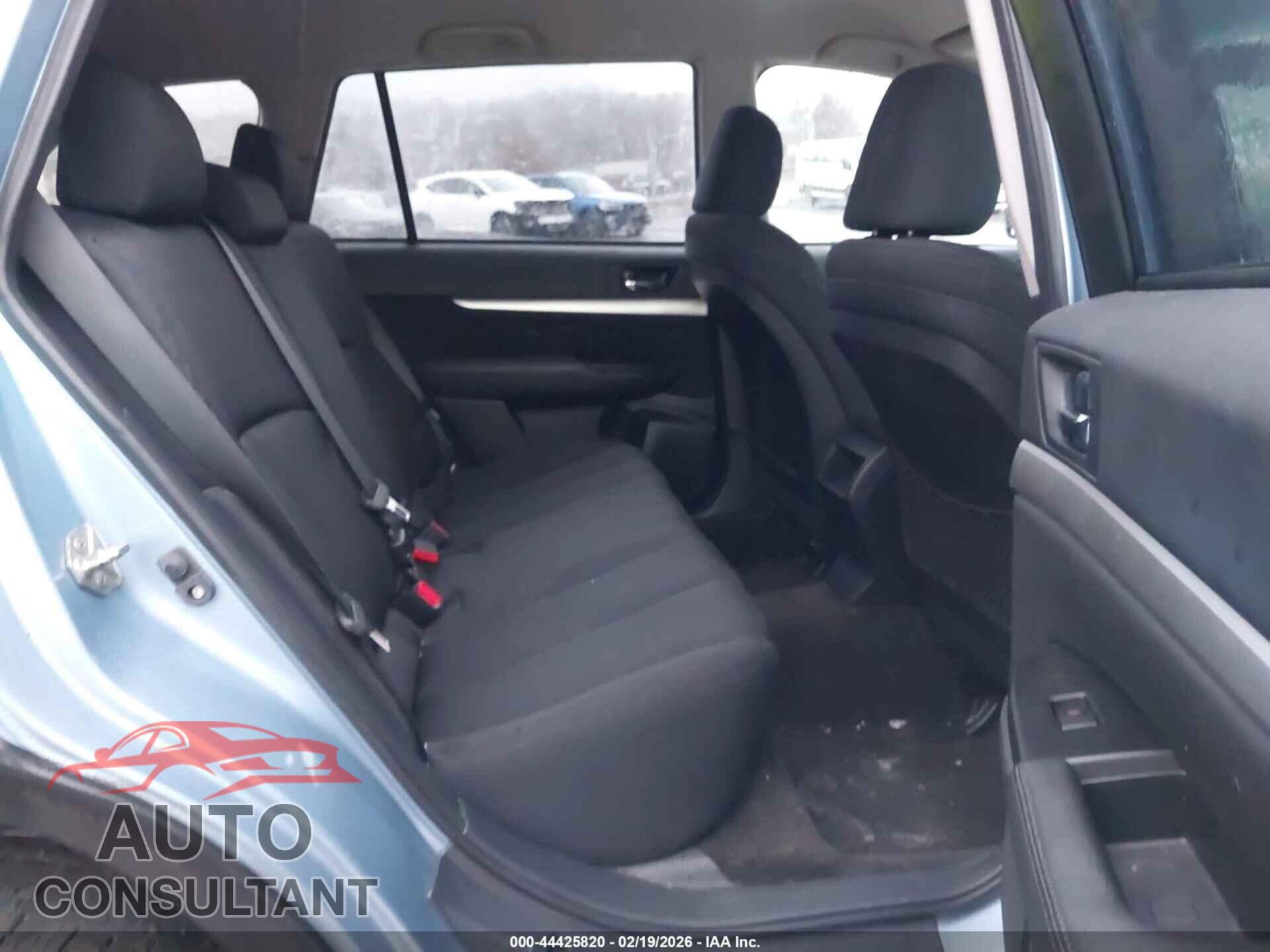 SUBARU OUTBACK 2011 - 4S4BRBCC7B3412235