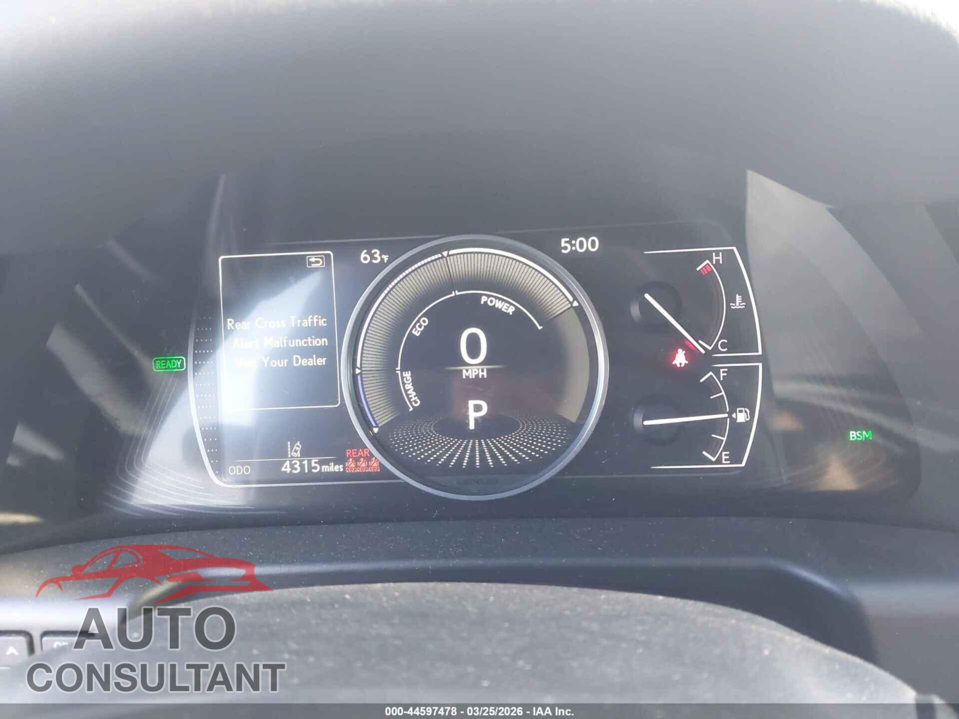 LEXUS ES 300H 2025 - 58ADA1C19SU075529