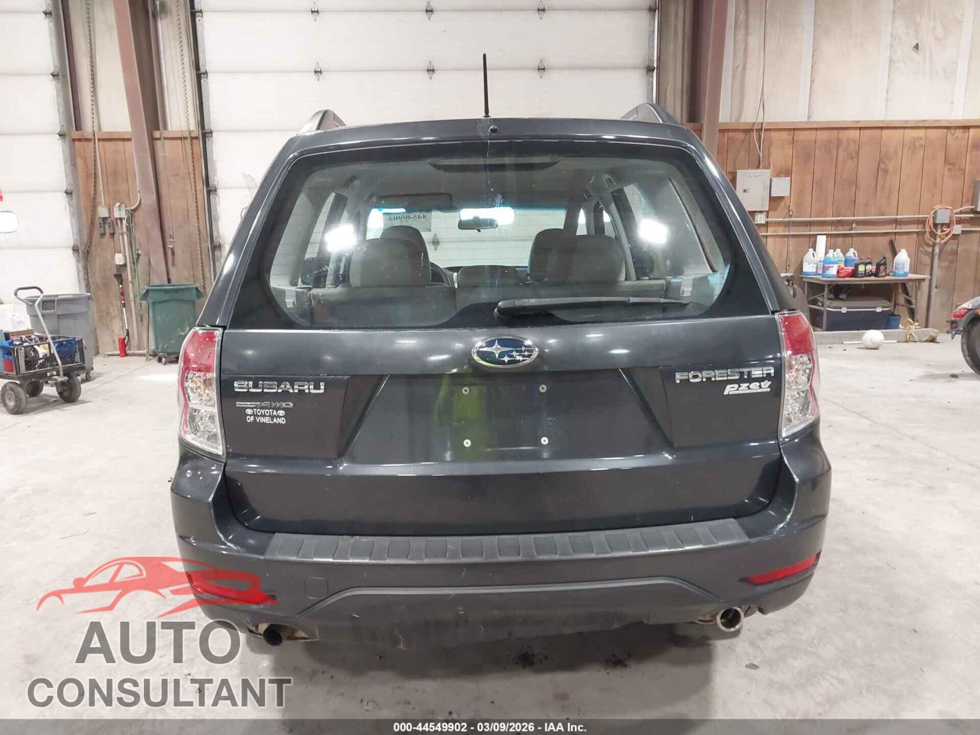 SUBARU FORESTER 2010 - JF2SH6BC7AH910843
