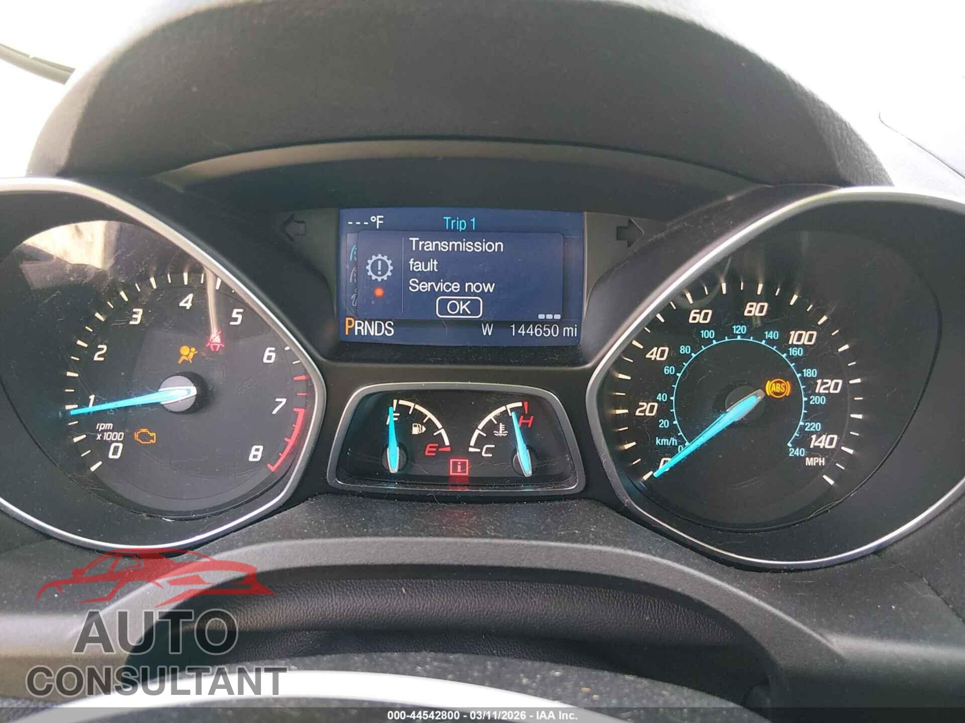 FORD ESCAPE 2014 - 1FMCU0GX8EUB92154