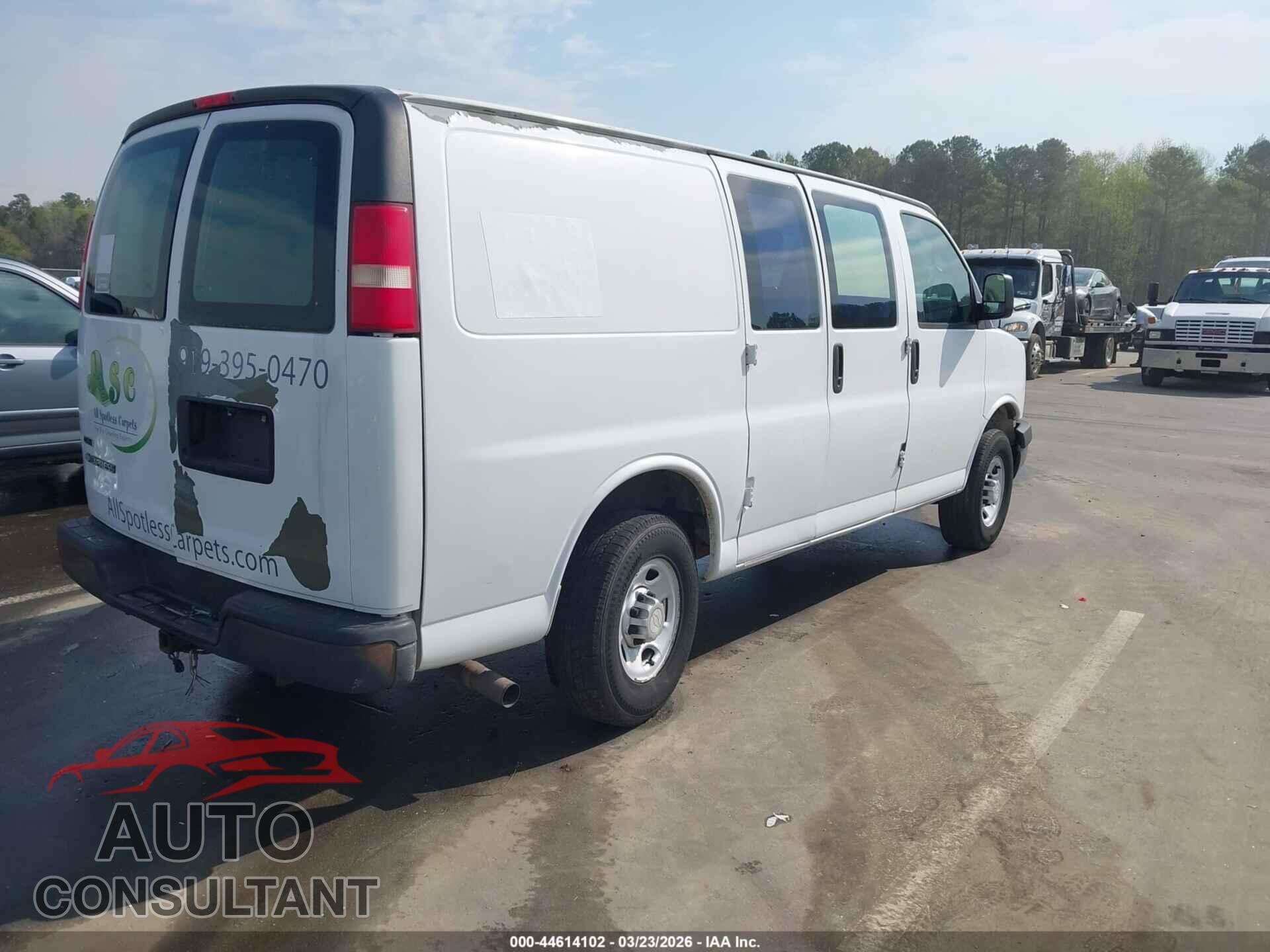 CHEVROLET EXPRESS 2500 2010 - 1GCZGFDA2A1133346