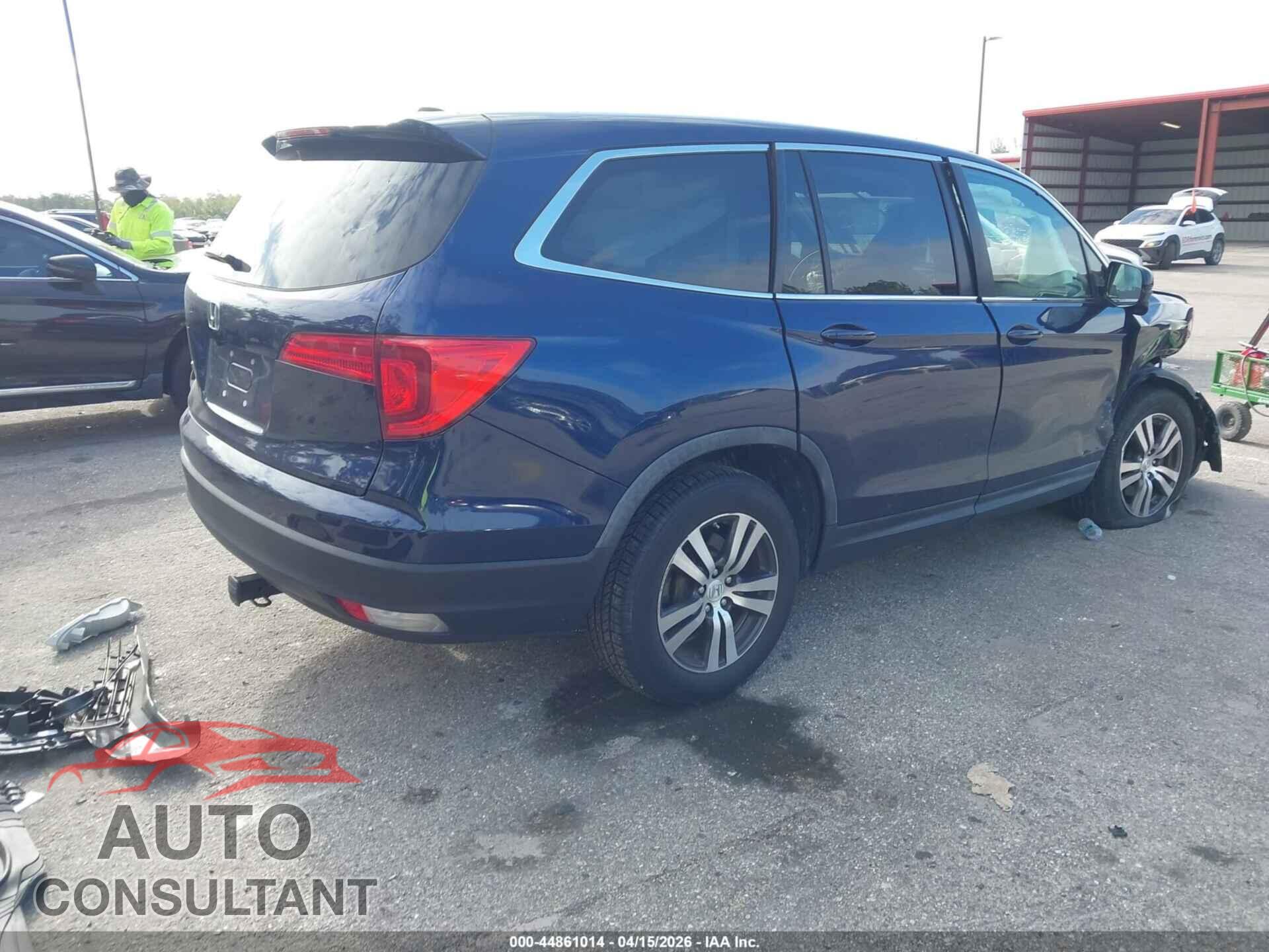 HONDA PILOT 2017 - 5FNYF5H38HB022502