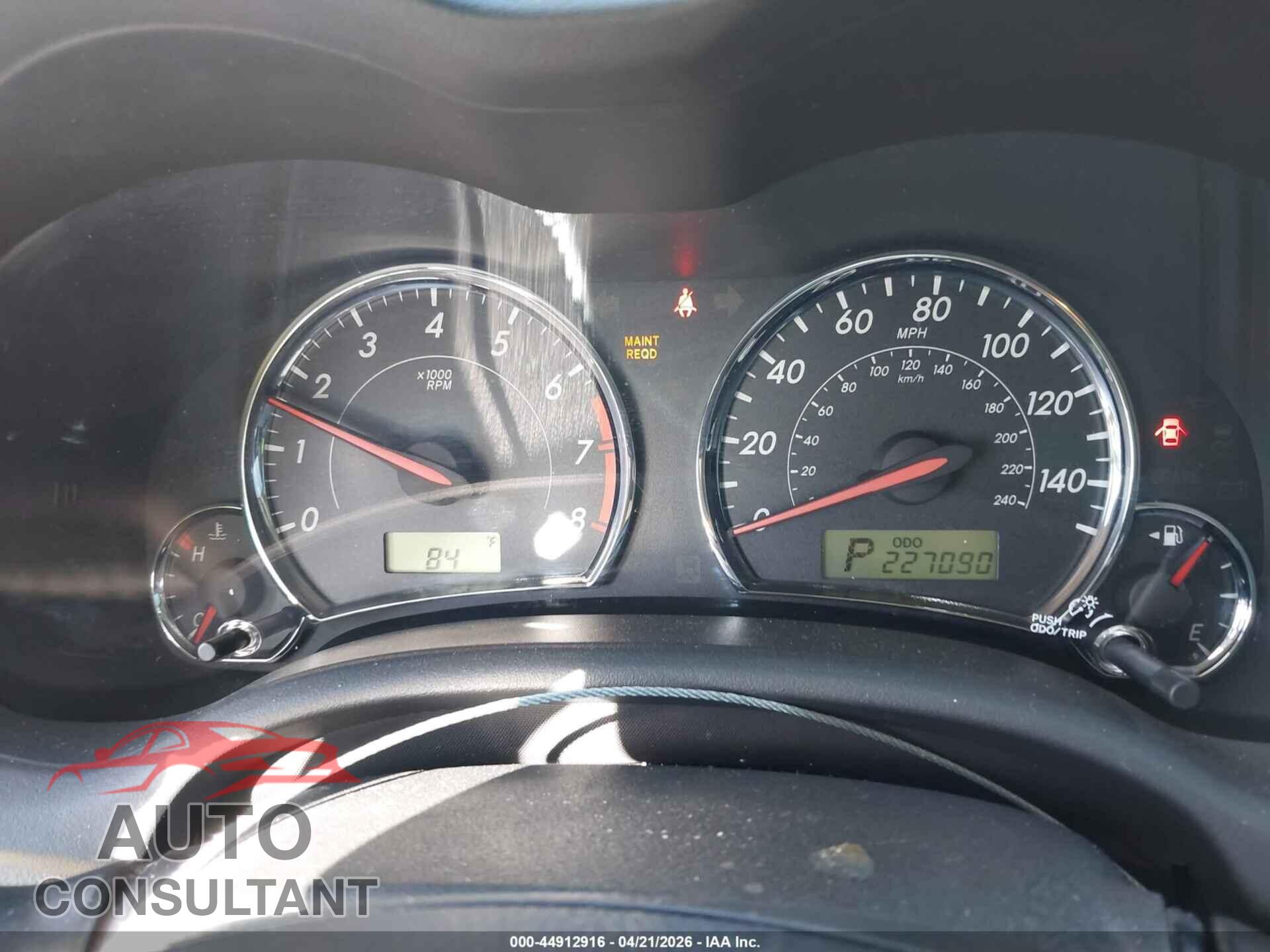 TOYOTA COROLLA 2013 - 5YFBU4EEXDP154798