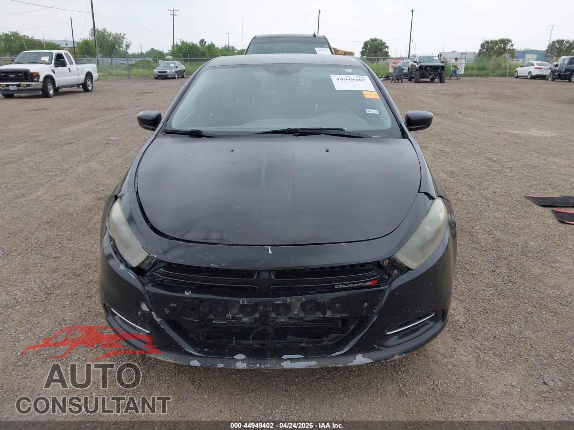 DODGE DART 2016 - 1C3CDFBBXGD505330