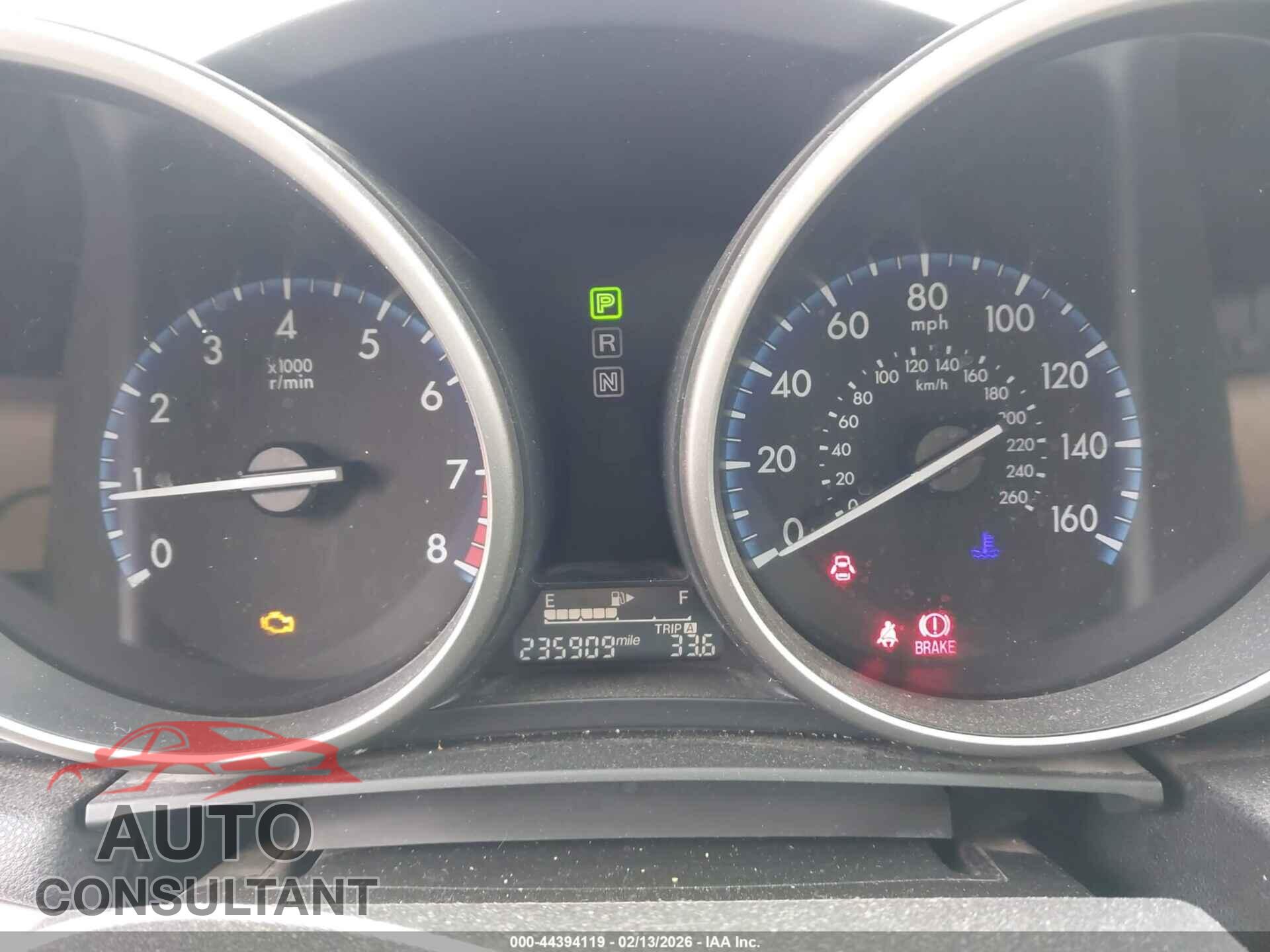 MAZDA MAZDA3 2012 - JM1BL1L79C1663192