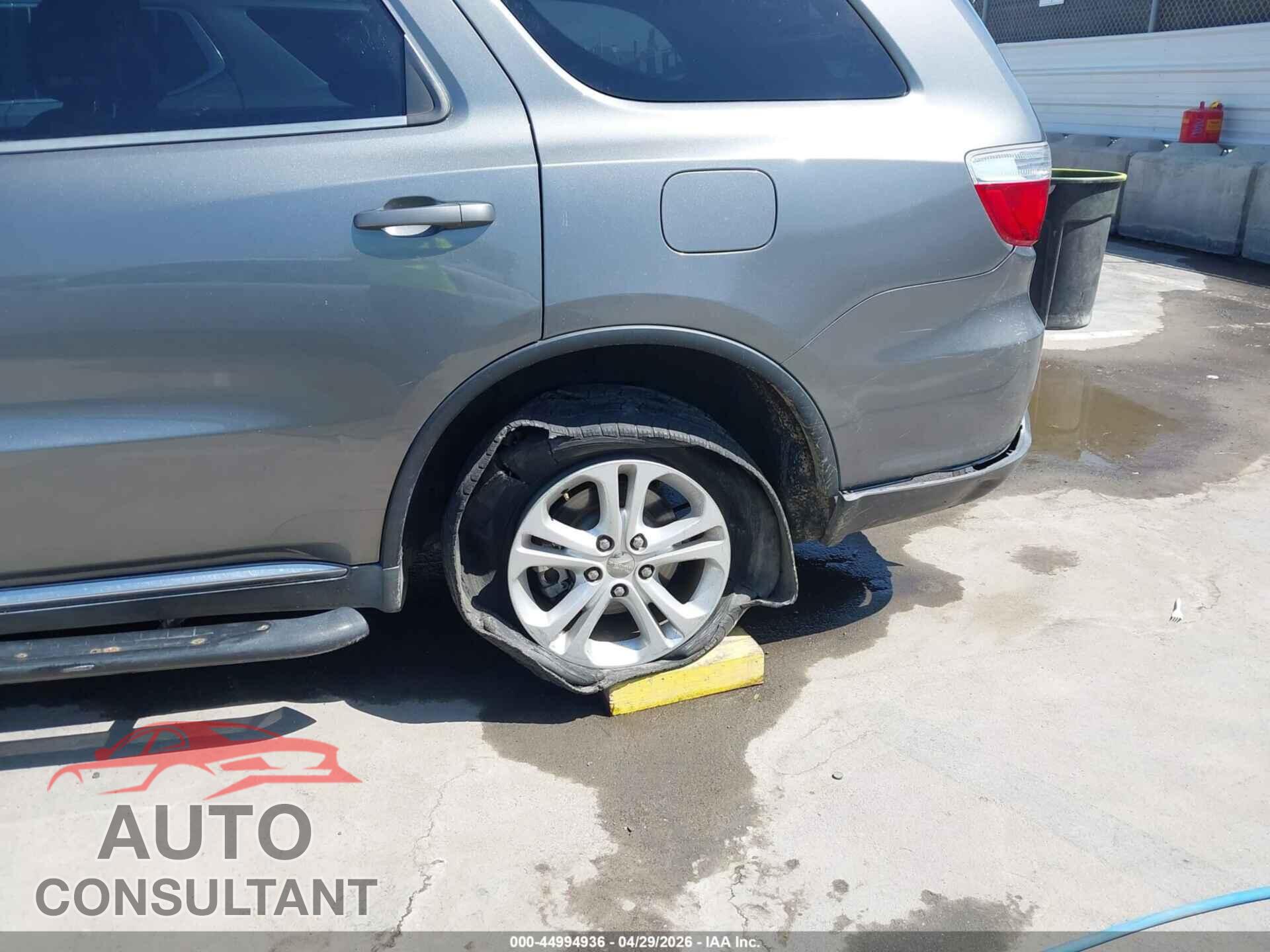 DODGE DURANGO 2012 - 1C4RDHAG0CC138372