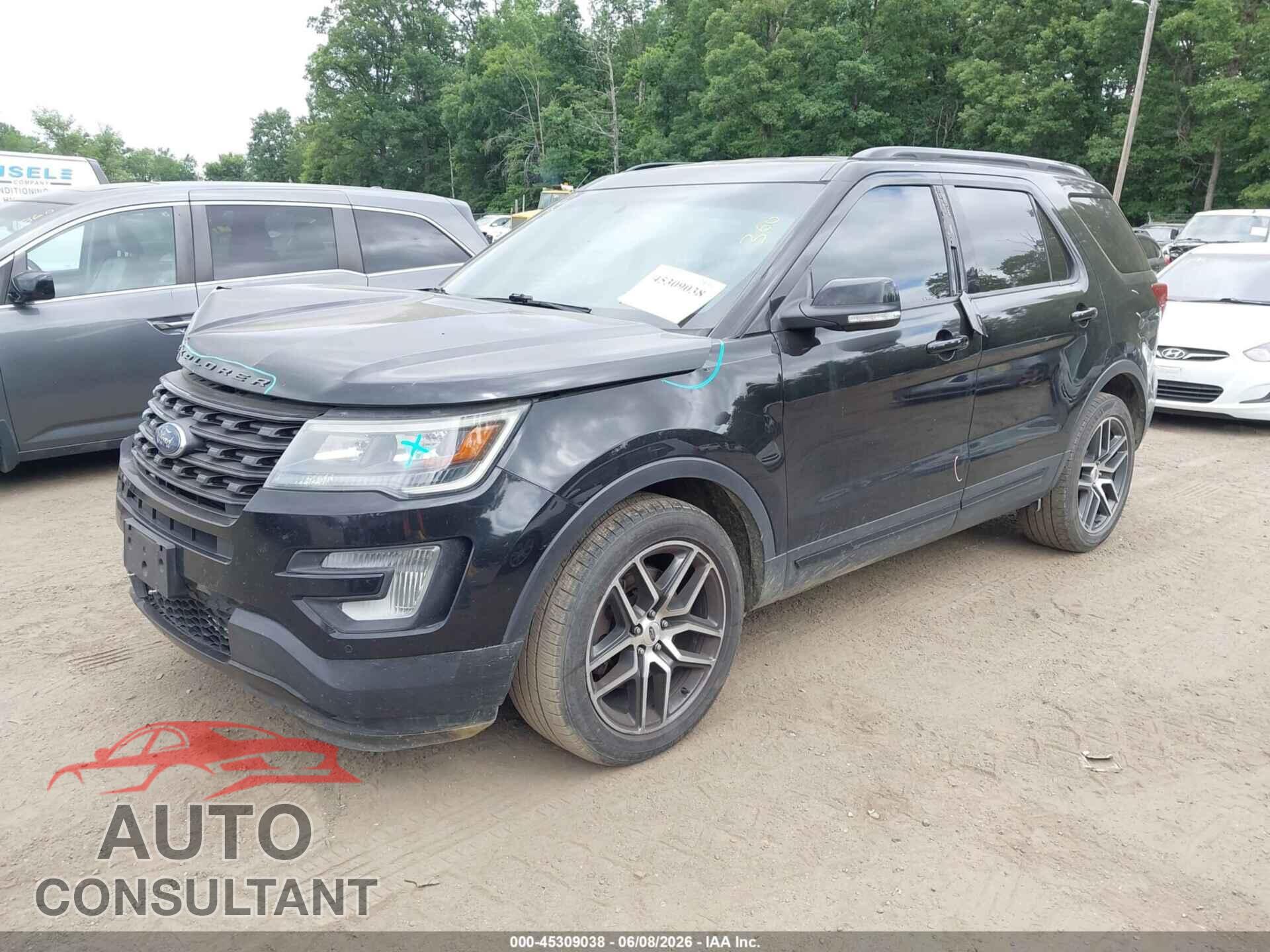 FORD EXPLORER 2017 - 1FM5K8GT7HGA55641