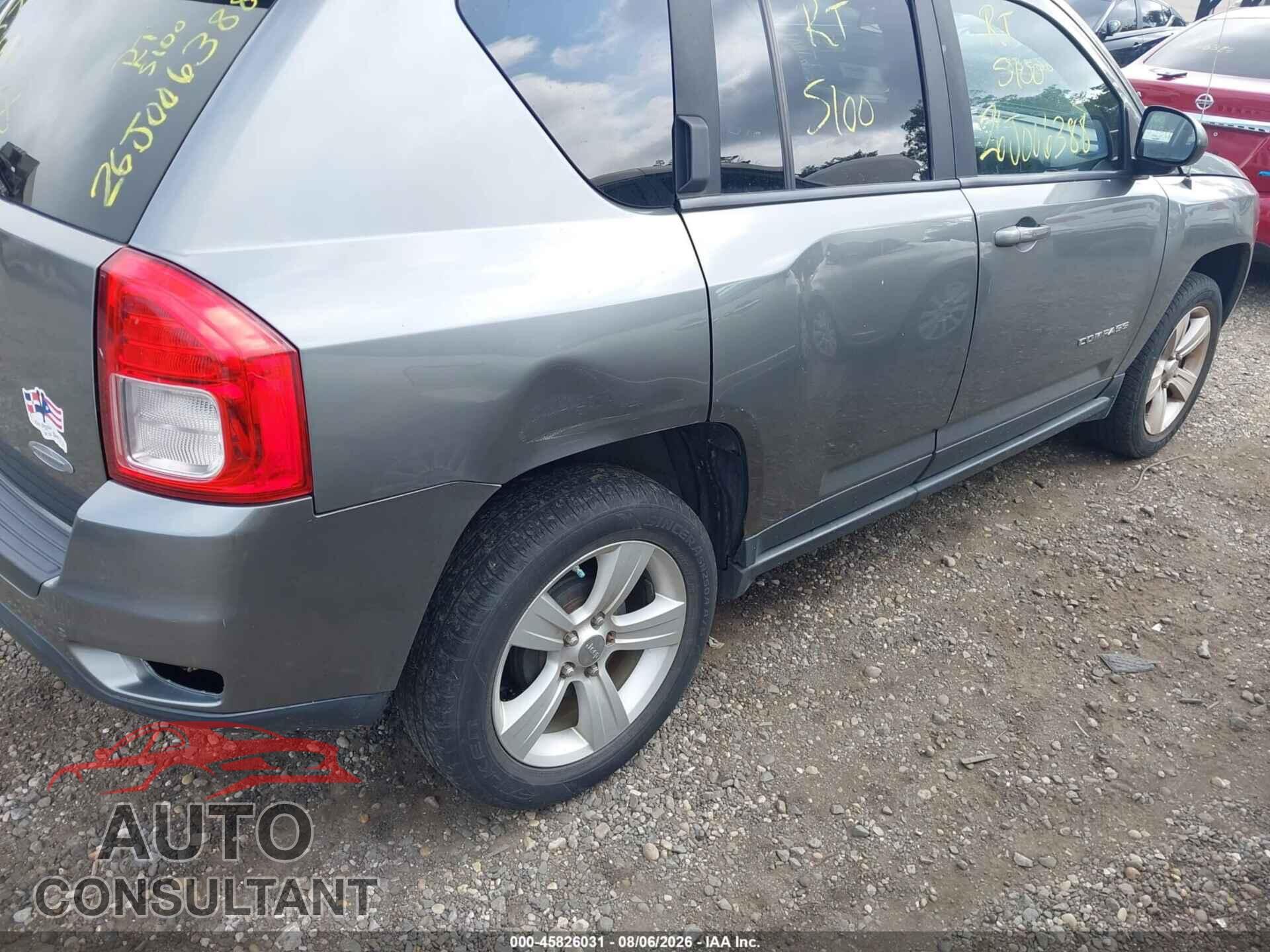JEEP COMPASS 2012 - 1C4NJCEA7CD589681