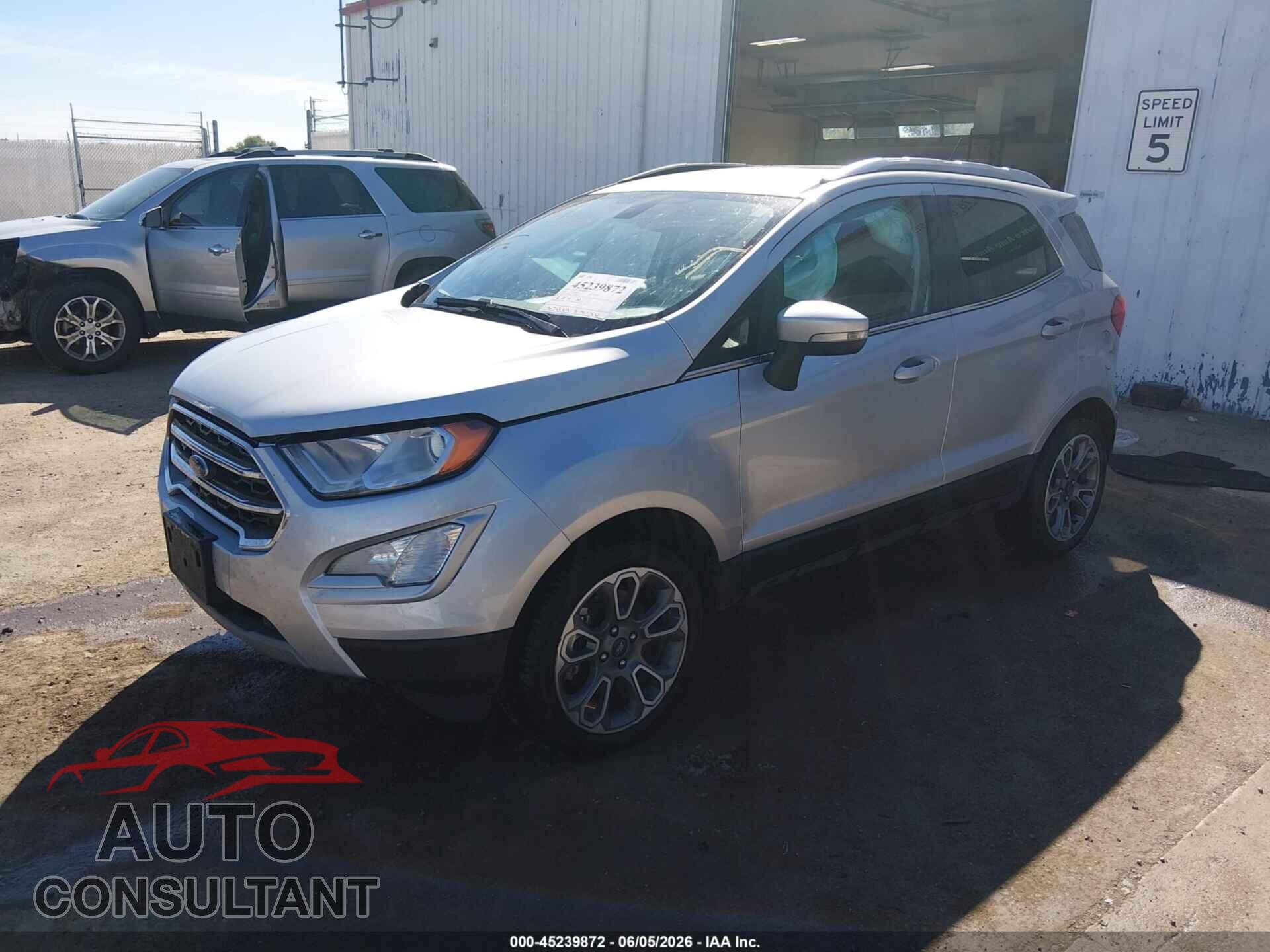 FORD ECOSPORT 2020 - MAJ6S3KL6LC358564