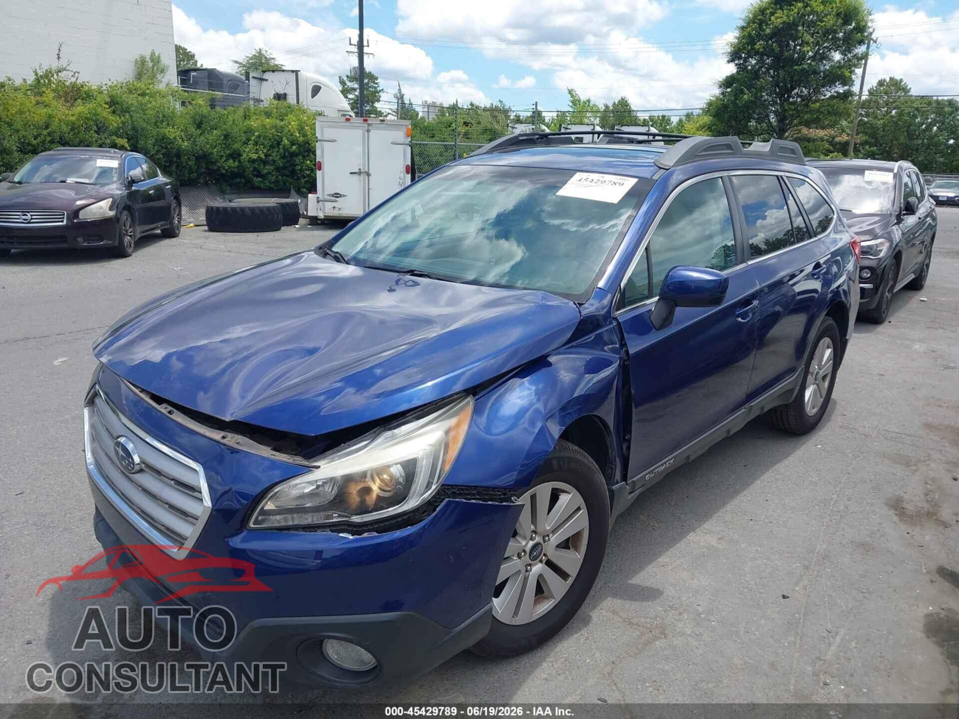 SUBARU OUTBACK 2015 - 4S4BSADC7F3228769