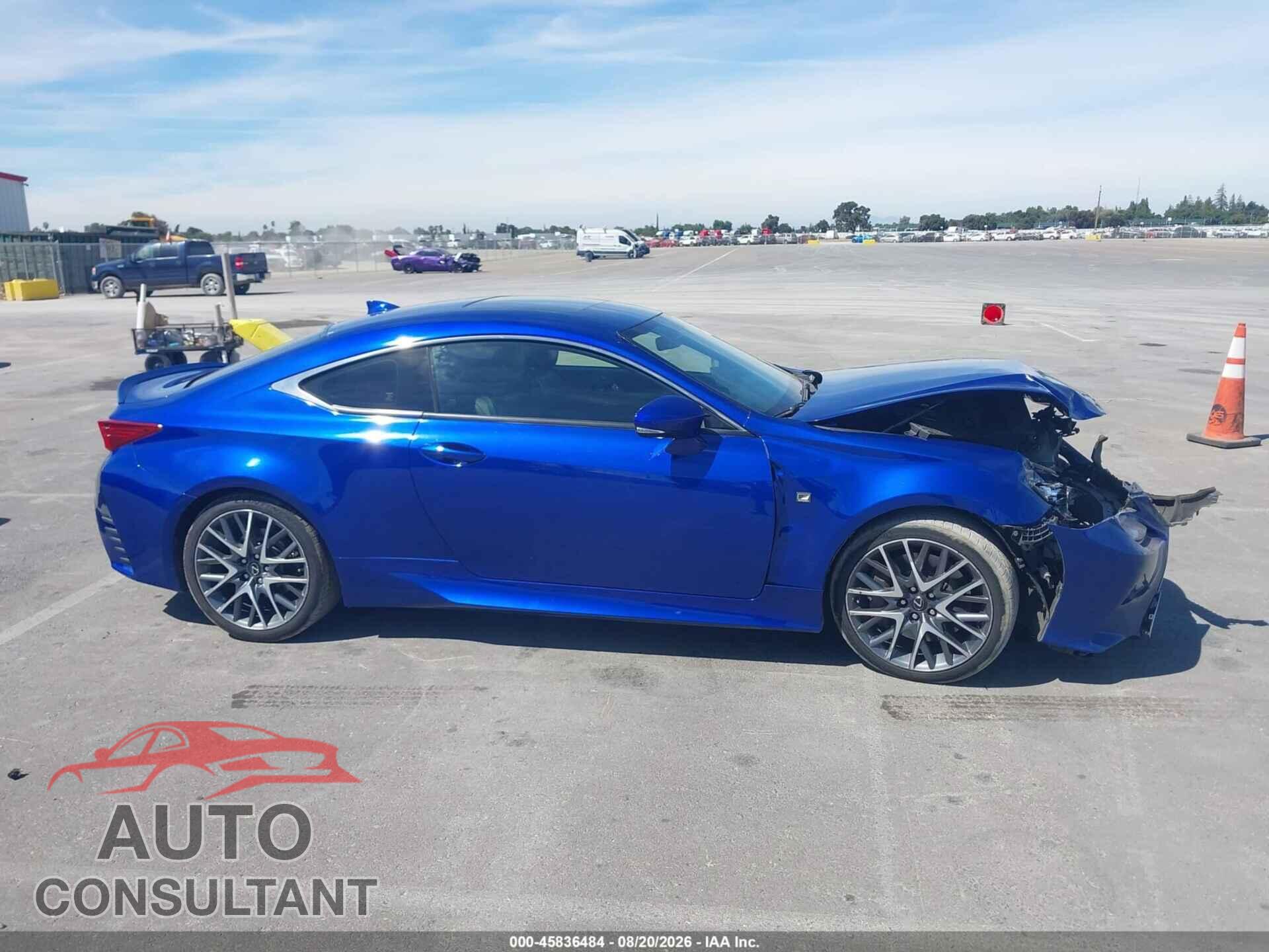 LEXUS RC 350 2015 - JTHHE5BC2F5006286