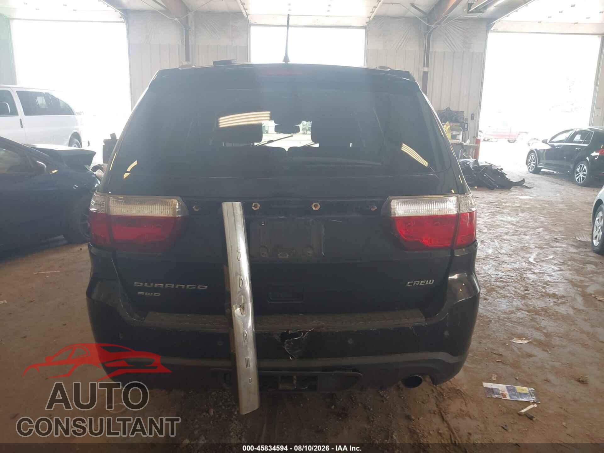 DODGE DURANGO 2012 - 1C4RDJDG3CC337189
