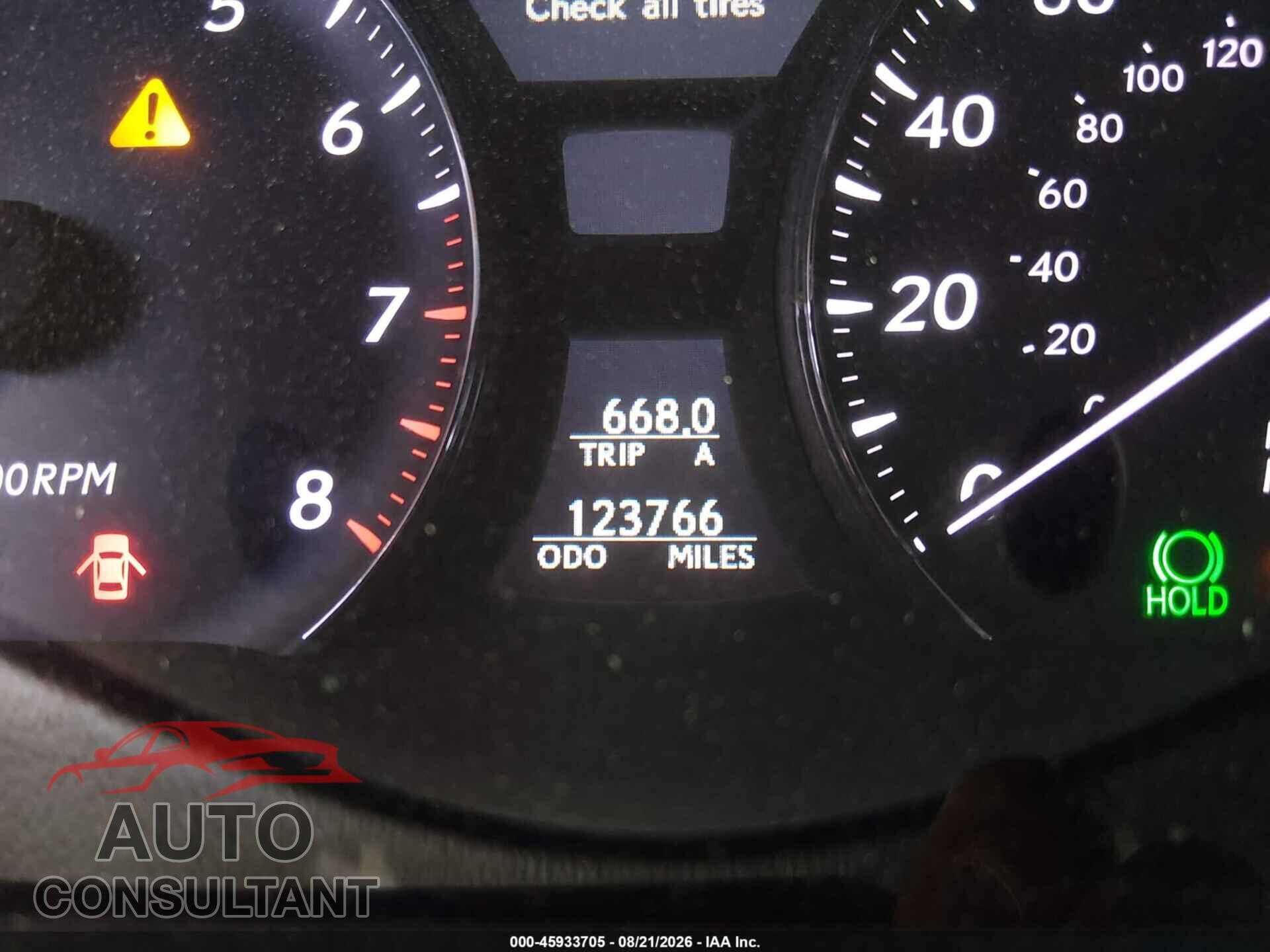 LEXUS LS 460 2011 - JTHCL5EF8B5011735