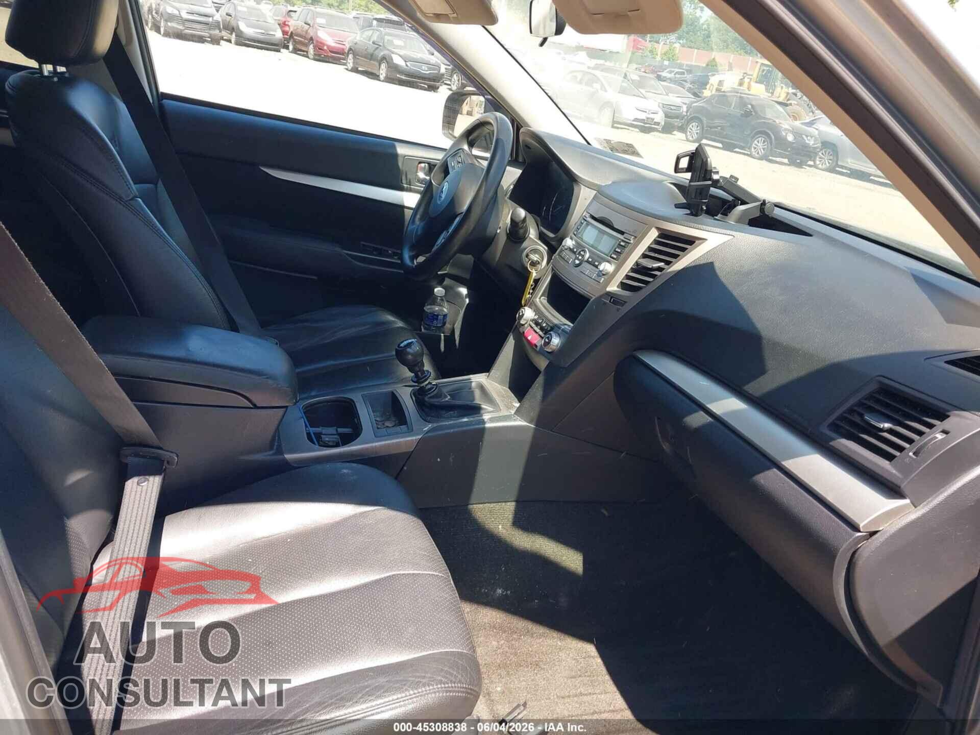 SUBARU OUTBACK 2012 - 4S4BRBAC6C1201656
