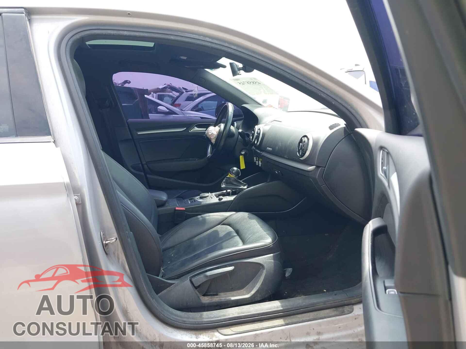 AUDI A3 2016 - WAUB8GFF4G1085657