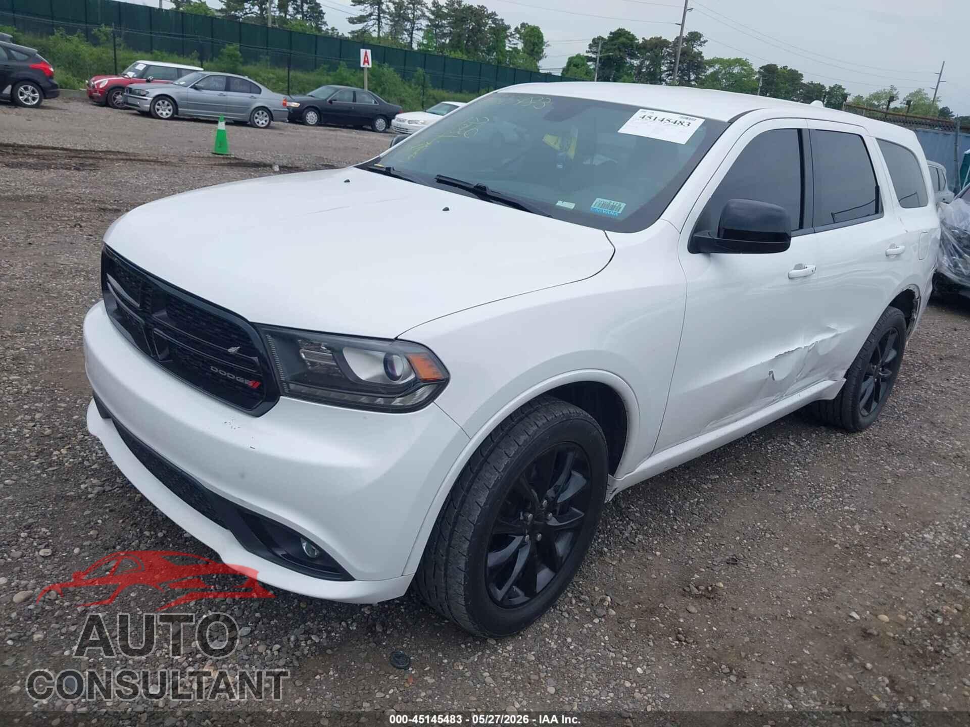 DODGE DURANGO 2018 - 1C4RDJAG5JC496930