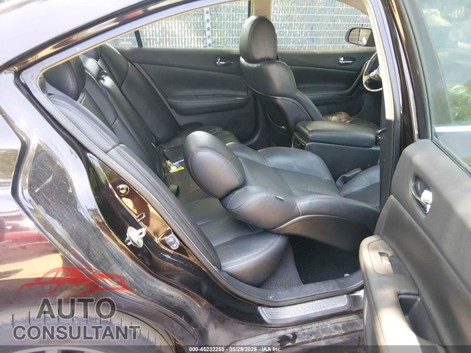 NISSAN MAXIMA 2011 - 1N4AA5AP6BC848000
