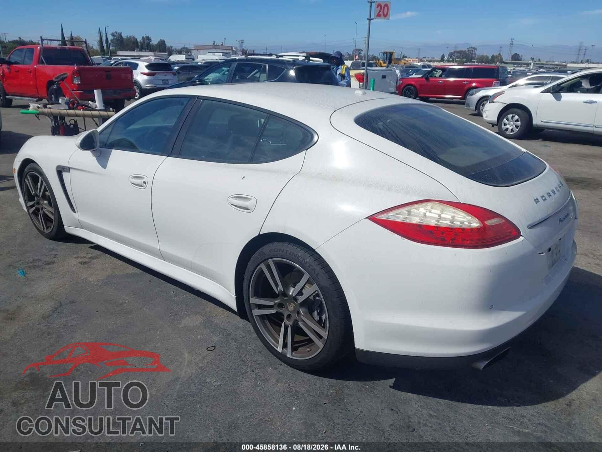 PORSCHE PANAMERA 2012 - WP0AA2A72CL017829
