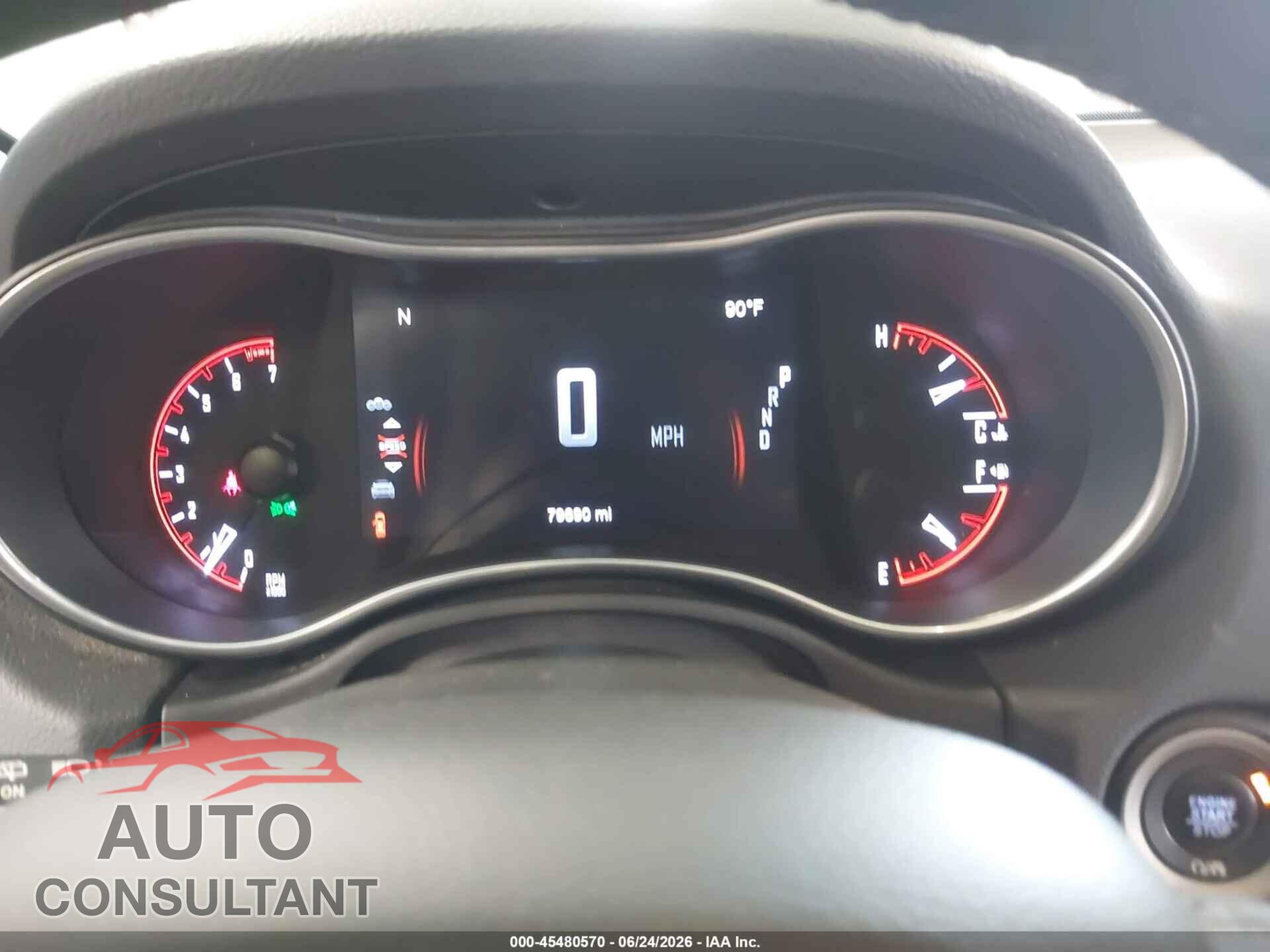 DODGE DURANGO 2019 - 1C4RDJAG4KC705589