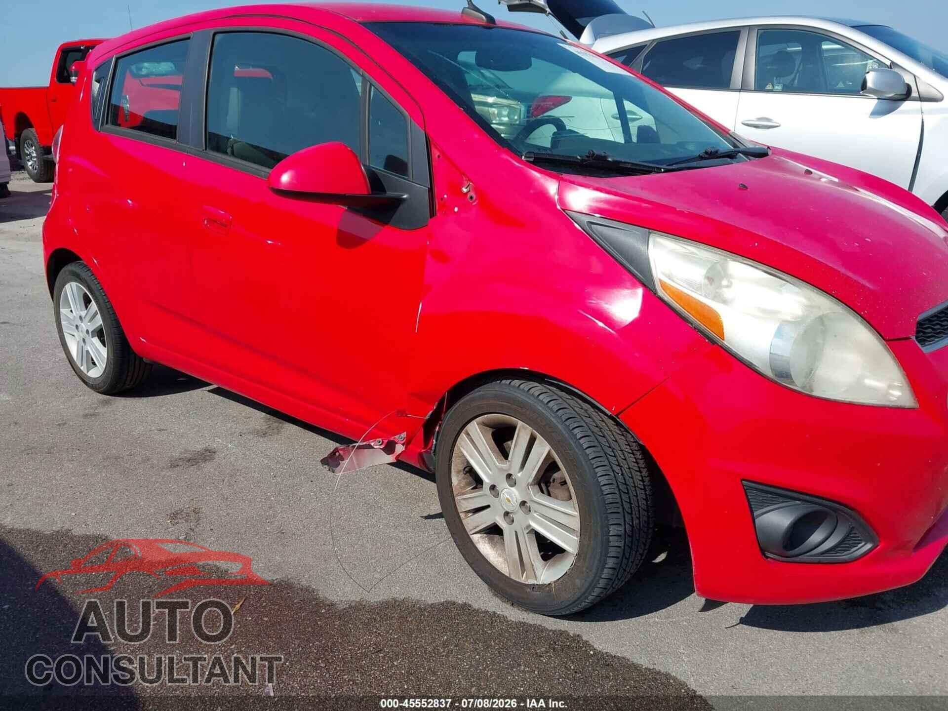 CHEVROLET SPARK 2013 - KL8CD6S90DC625513