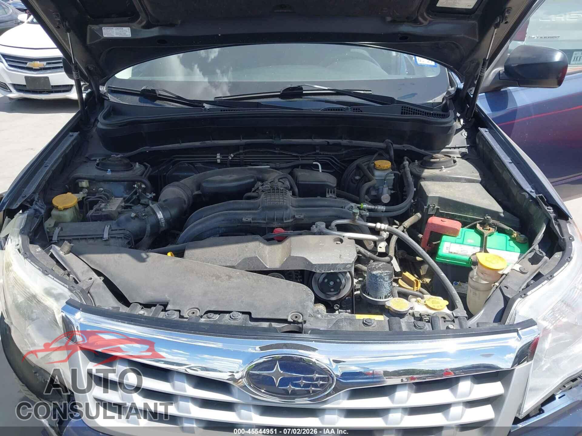 SUBARU FORESTER 2012 - JF2SHABC7CH443736