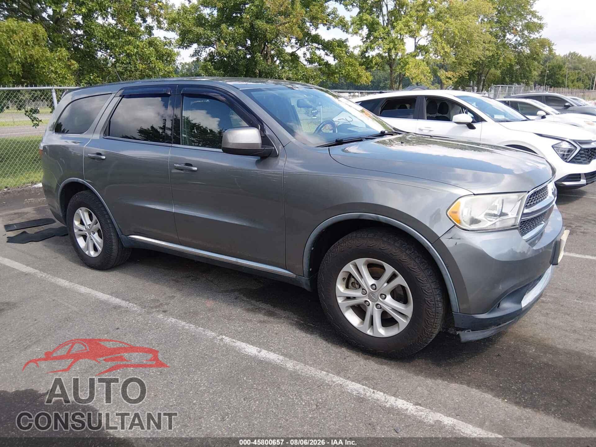 DODGE DURANGO 2011 - 1D4RE2GG0BC712407