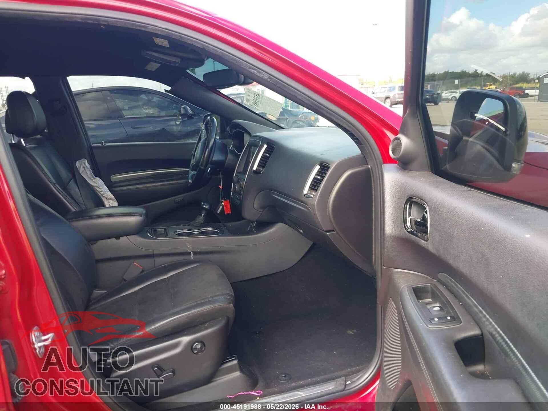 DODGE DURANGO 2019 - 1C4SDHCT8KC820510