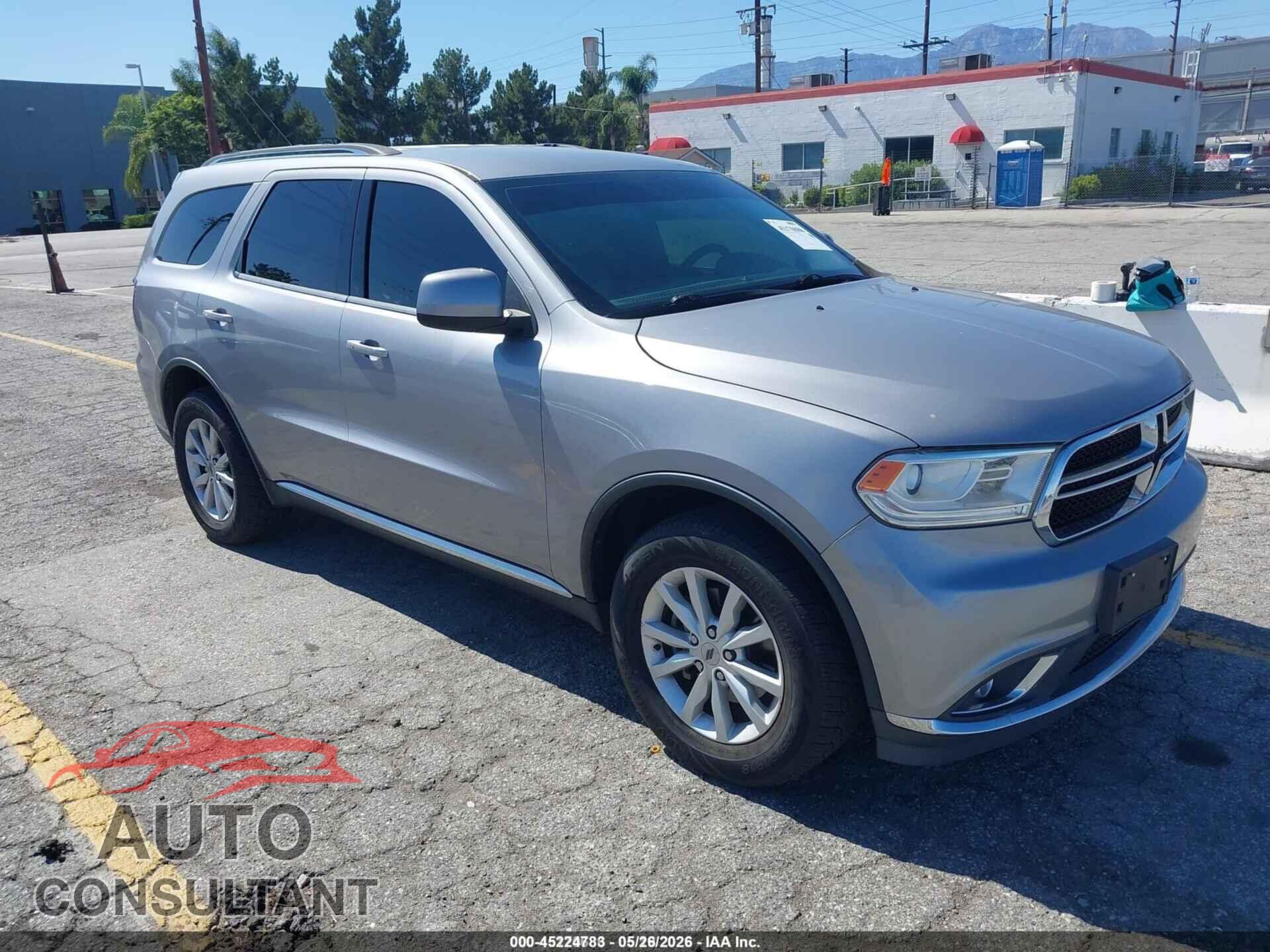 DODGE DURANGO 2019 - 1C4RDJAG5KC839804