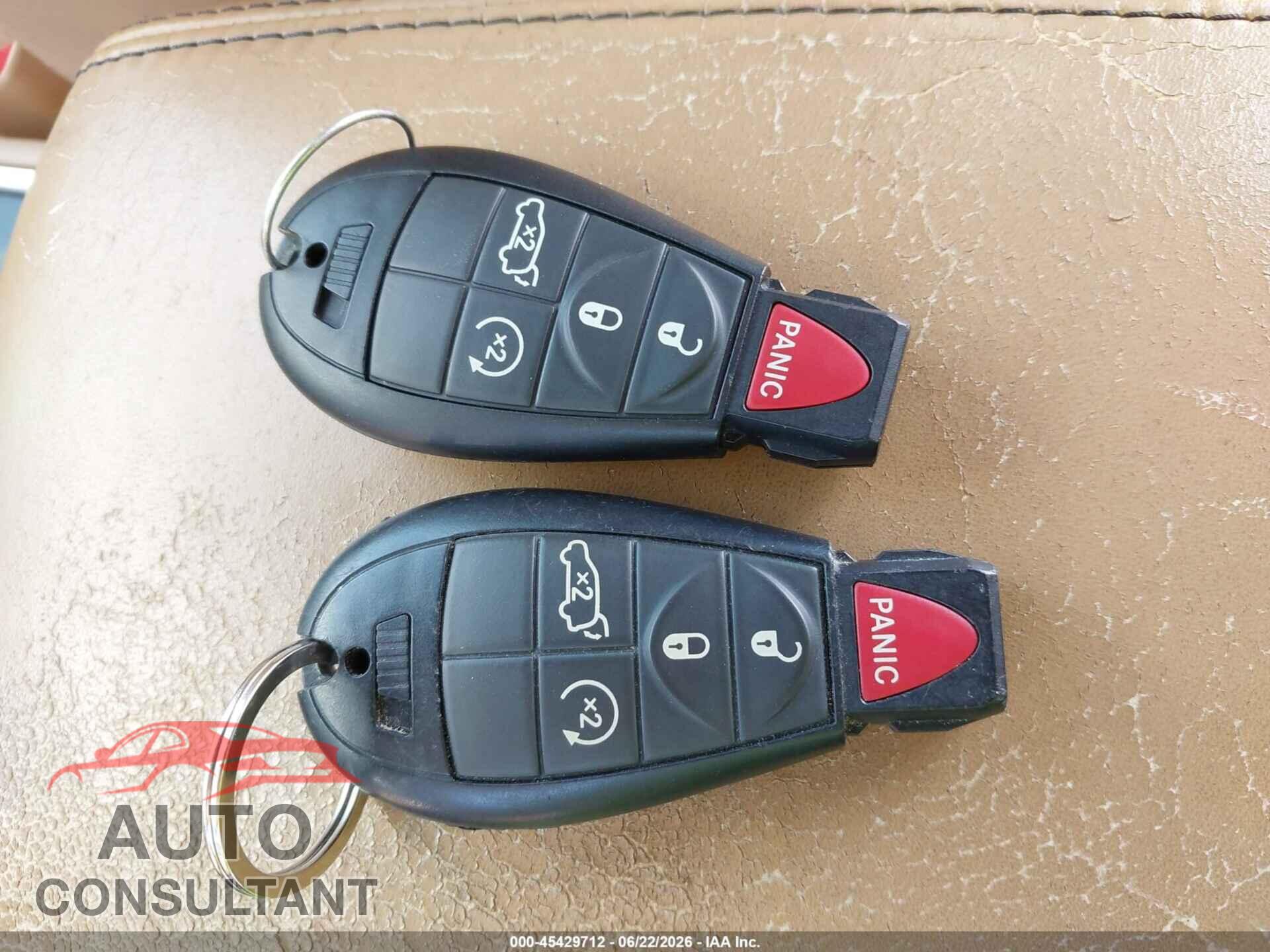 DODGE DURANGO 2012 - 1C4SDJET0CC205018