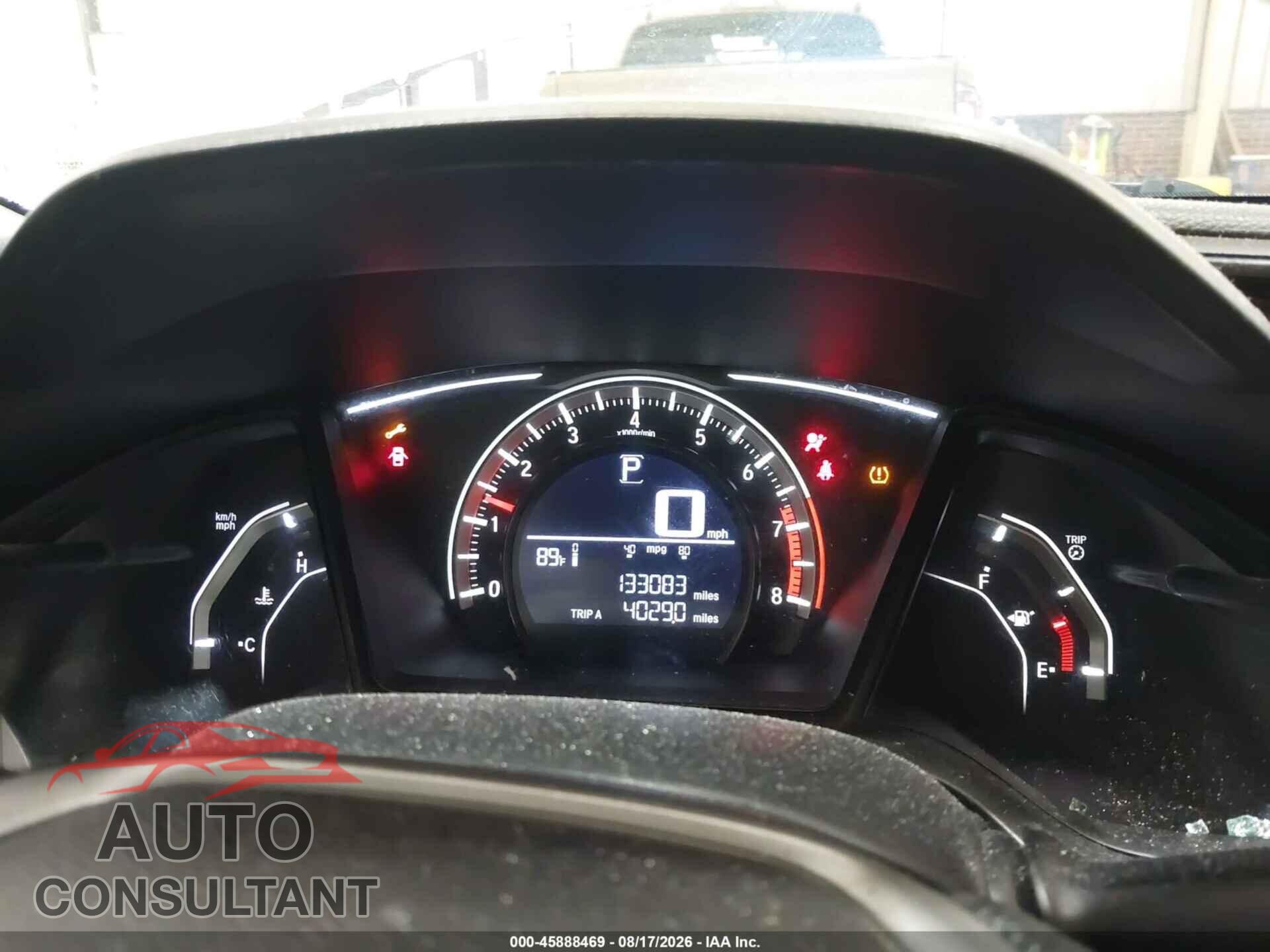 HONDA CIVIC 2017 - 19XFC2F52HE020057