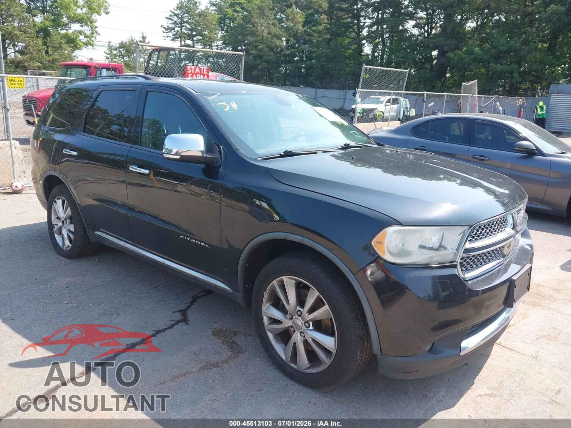 DODGE DURANGO 2011 - 1D4SE5GT3BC595180