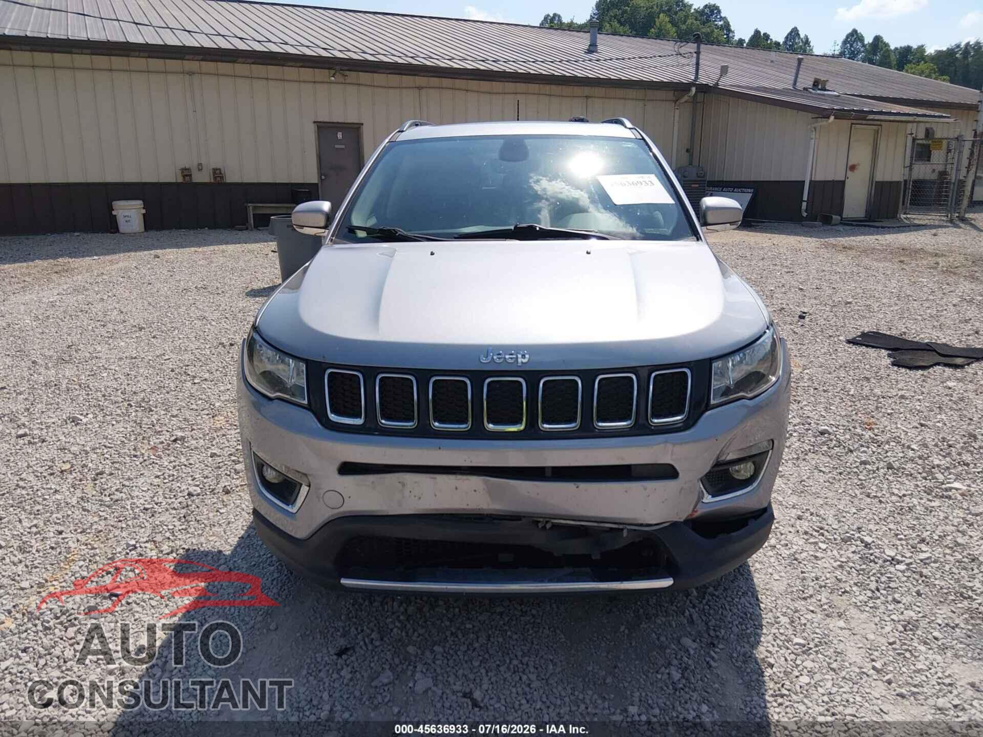 JEEP COMPASS 2017 - 3C4NJDCB9HT627964