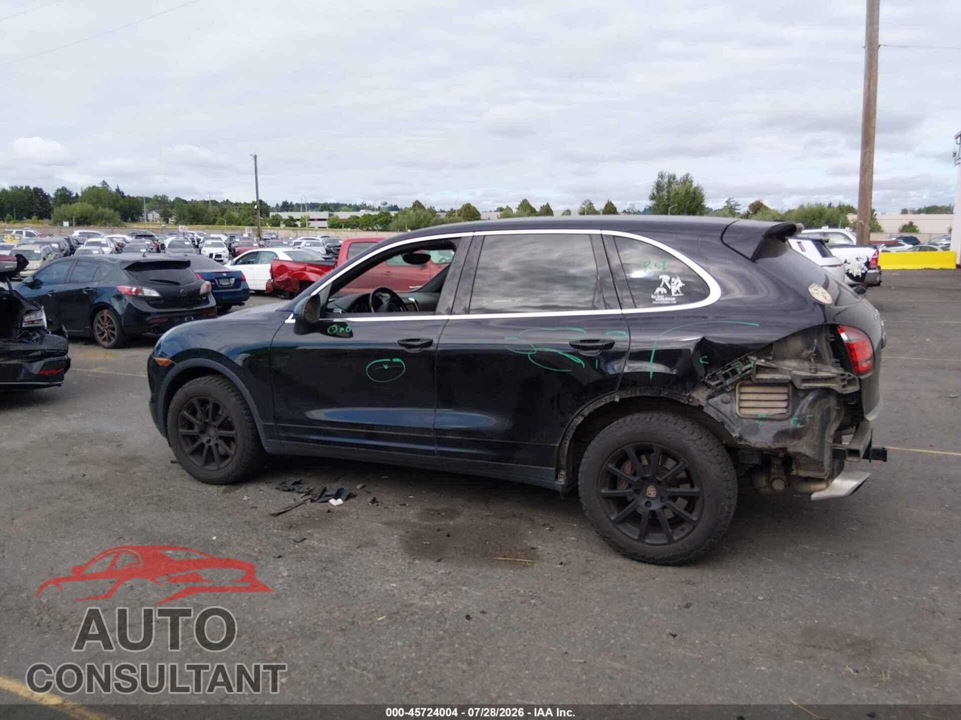 PORSCHE CAYENNE 2012 - WP1AA2A23CLA09693