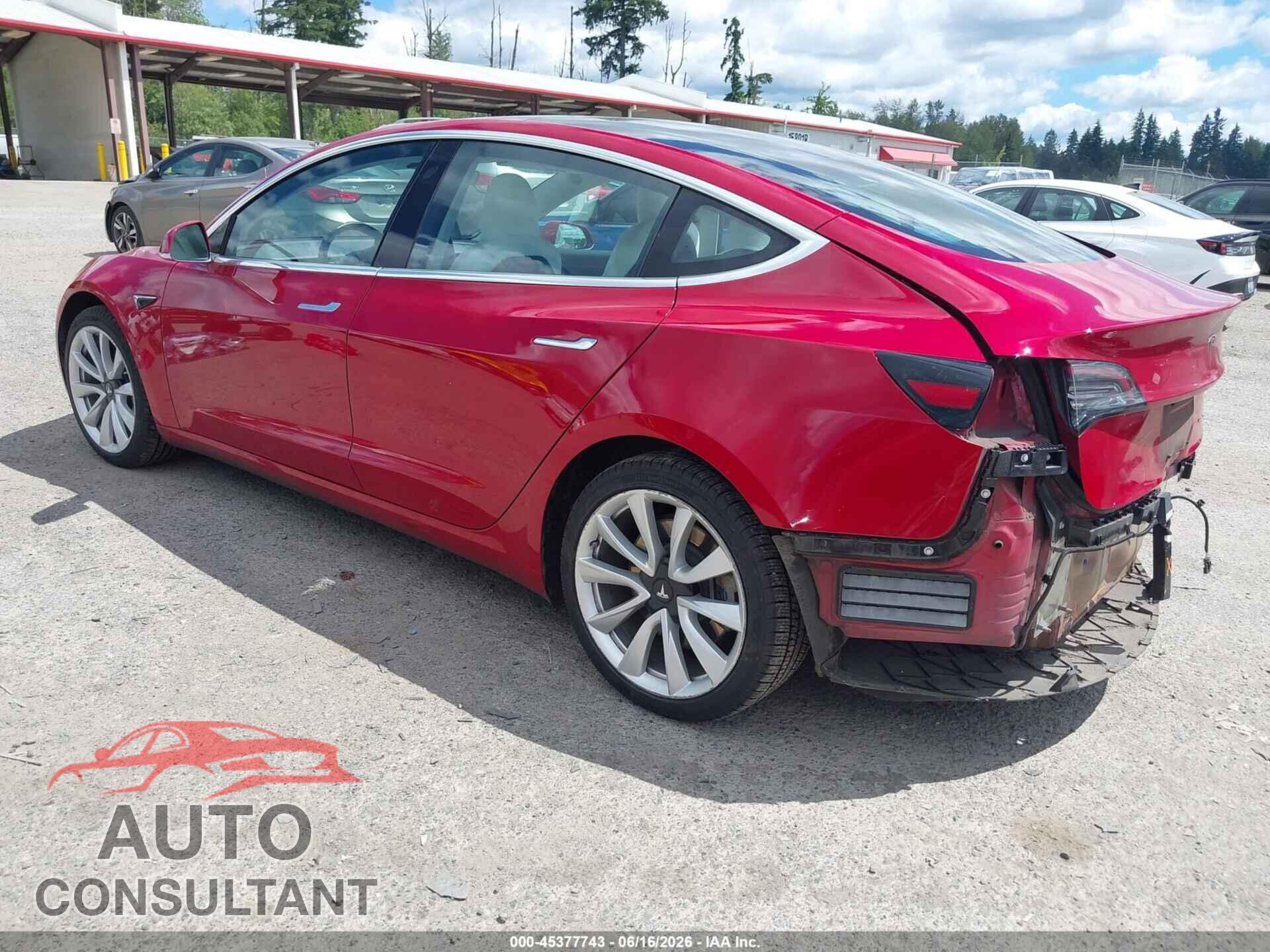 TESLA MODEL 3 2018 - 5YJ3E1EB4JF097639