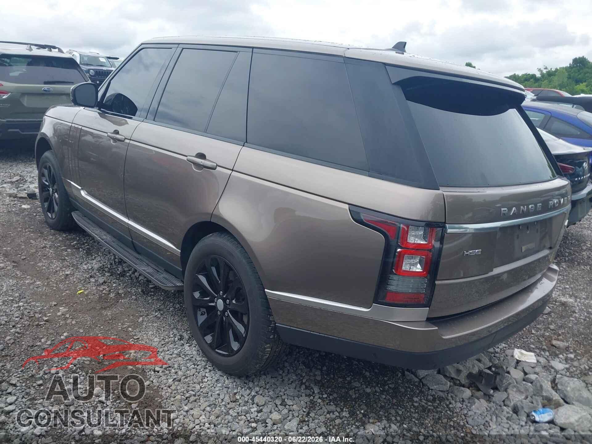 LAND ROVER RANGE ROVER 2015 - SALGS2VF3FA242228