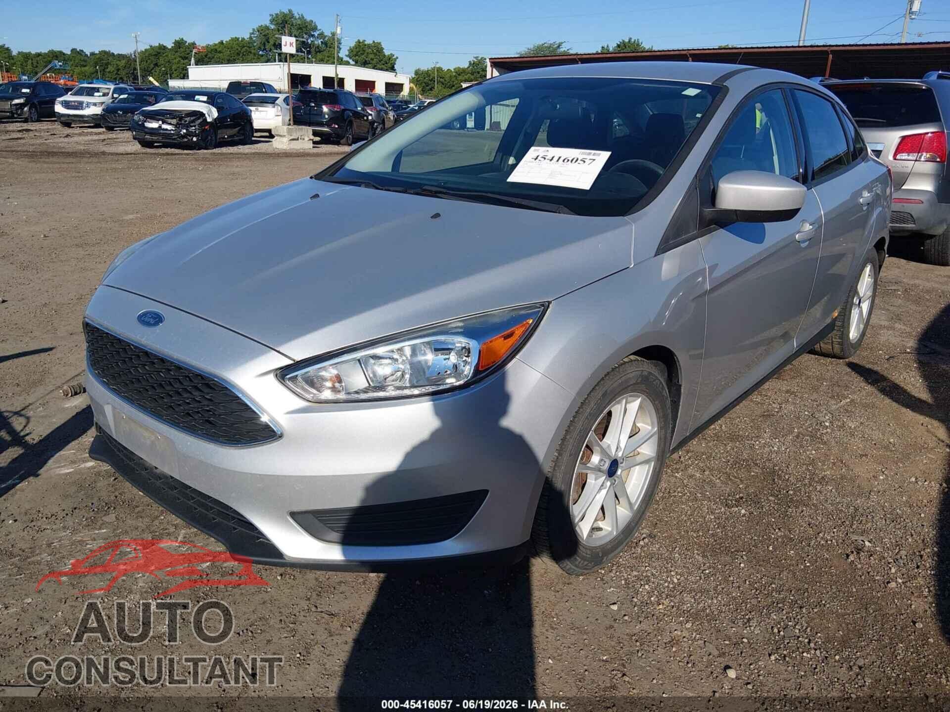 FORD FOCUS 2018 - 1FADP3F21JL210250