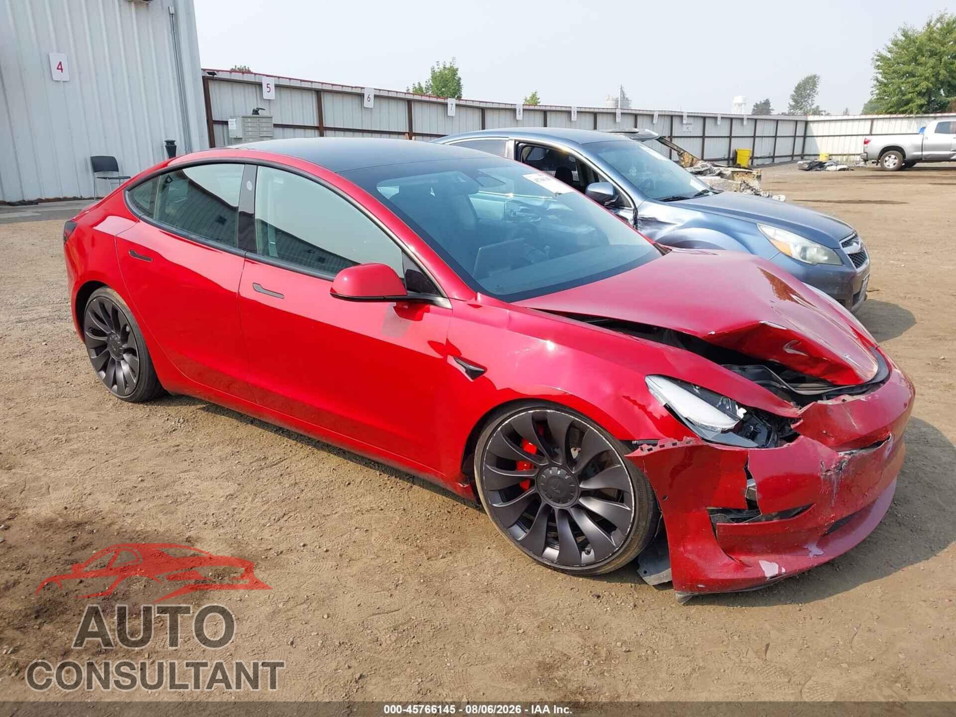 TESLA MODEL 3 2021 - 5YJ3E1EC9MF913712