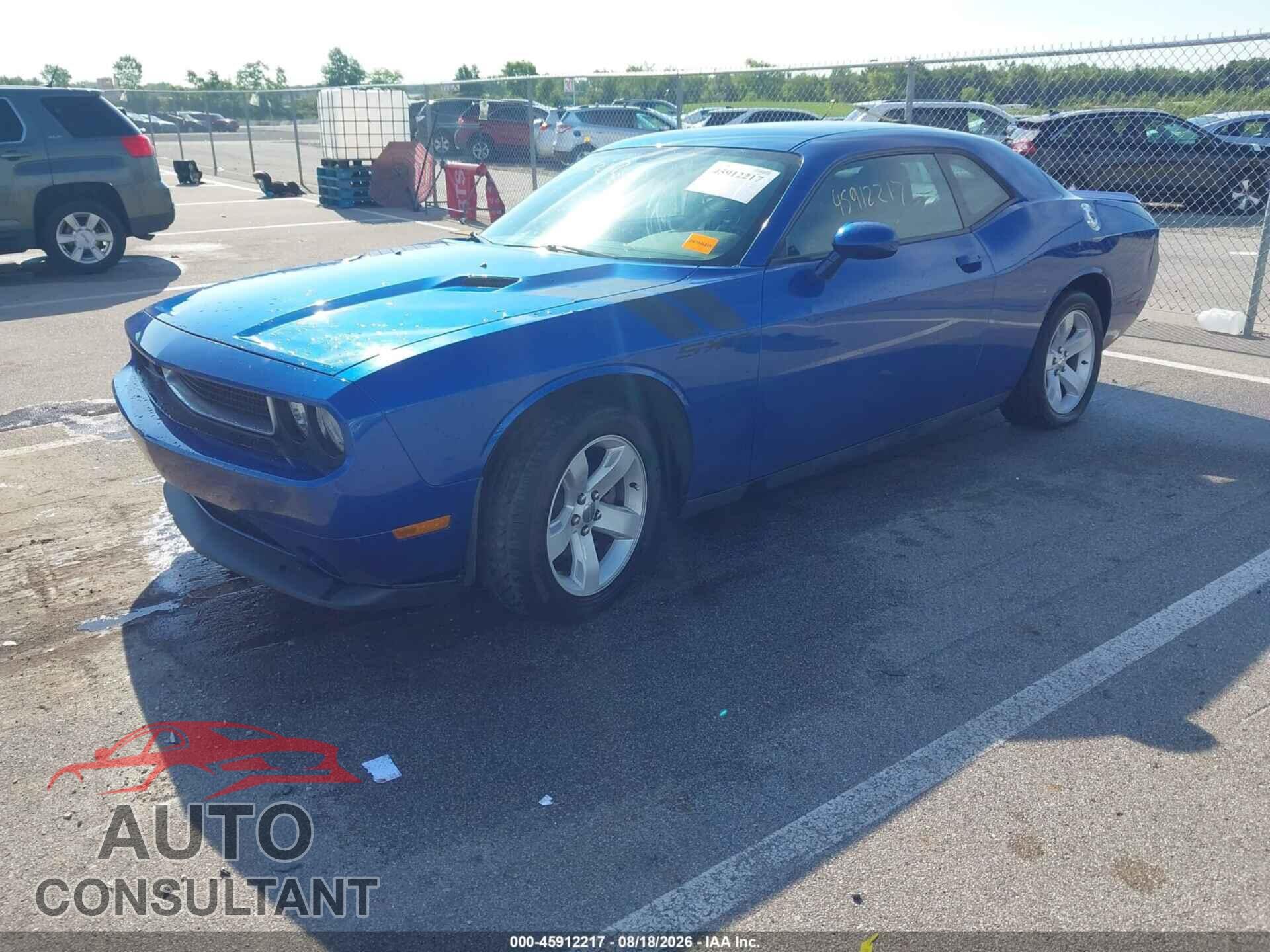 DODGE CHALLENGER 2012 - 2C3CDYAG5CH239219